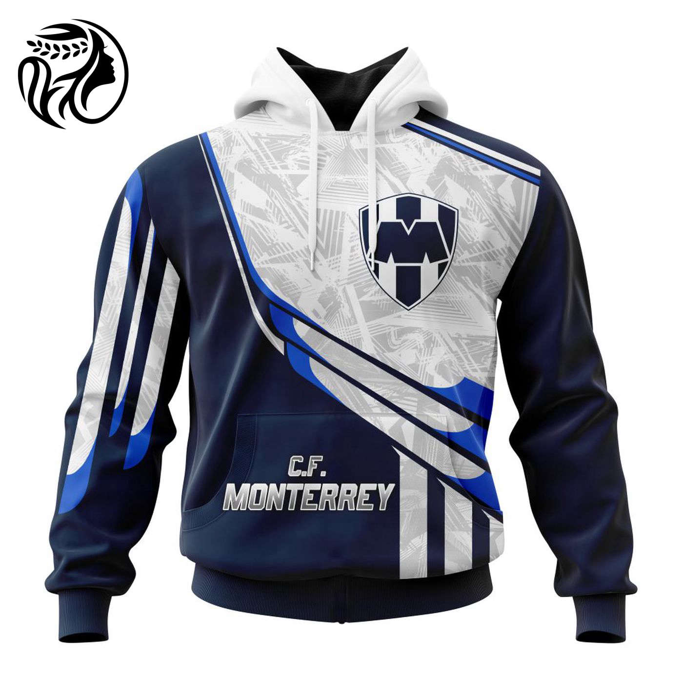 LIGA MX C.F. Monterrey Special Design Concept Kits ST2302 3d Printed Hoodie 3d Printed Hoodie