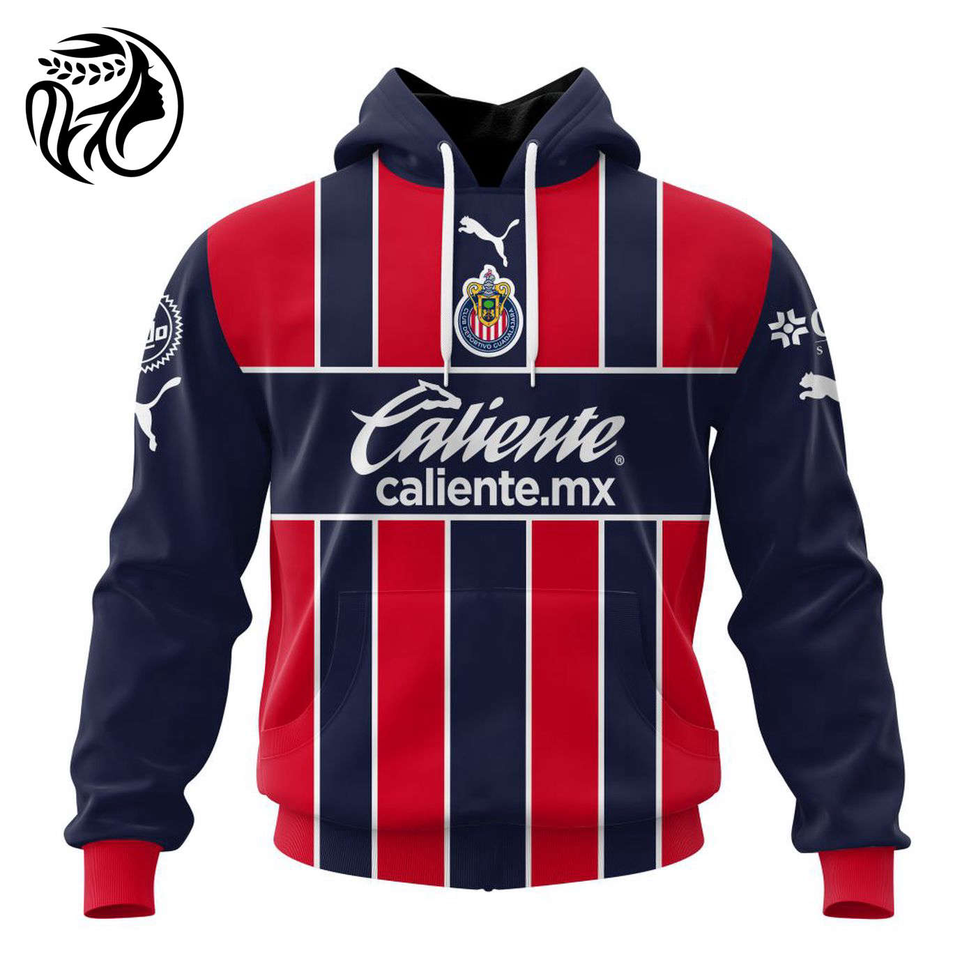 LIGA MX Chivas Guadalajara 2022-2023 Third Kits 3d Printed Hoodie 3d Printed Hoodie