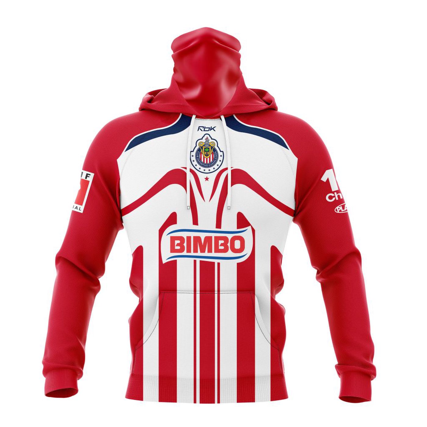 LIGA MX Chivas Guadalajara Retro 2006 Home Kits 3d Printed Hoodie 3d Printed Hoodie LIGA MX Chivas Guadalajara Retro 2006 Home Kits 3d Printed Hoodie 3d Printed Hoodie