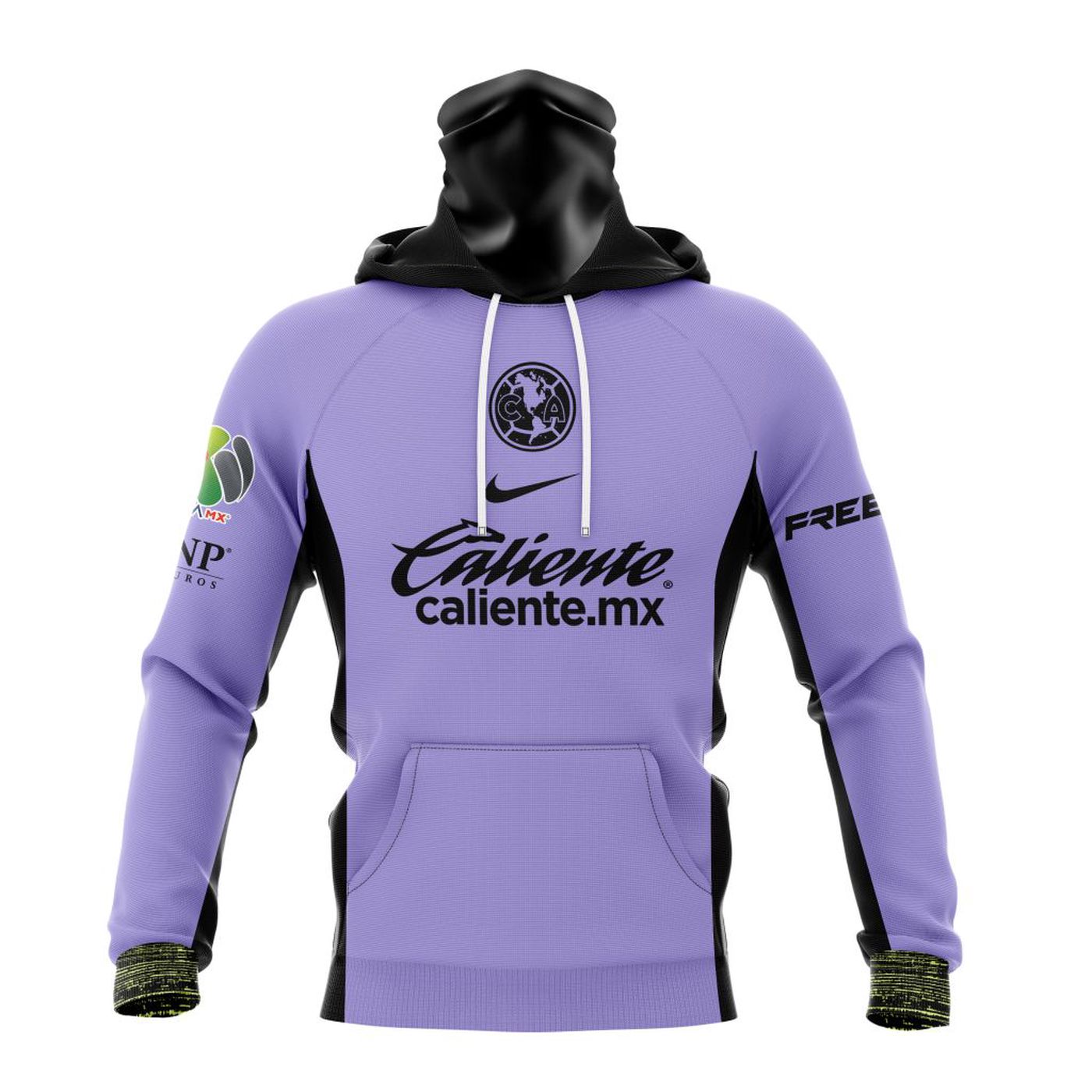 LIGA MX Club America 2023 – 2024 Third Concept Kits 3d Printed Hoodie 3d Printed Hoodie