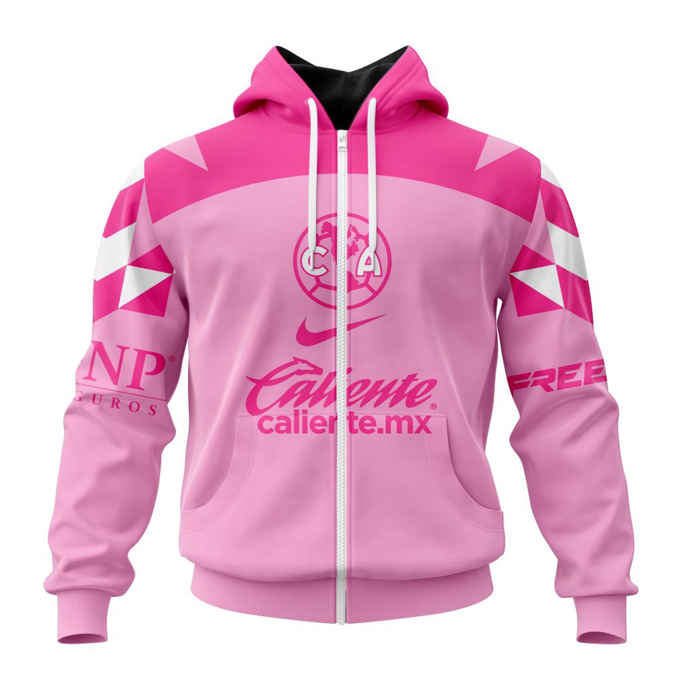 LIGA MX Club America 2023 Home Special Pink Kits 3d Printed Hoodie 3d Printed Hoodie