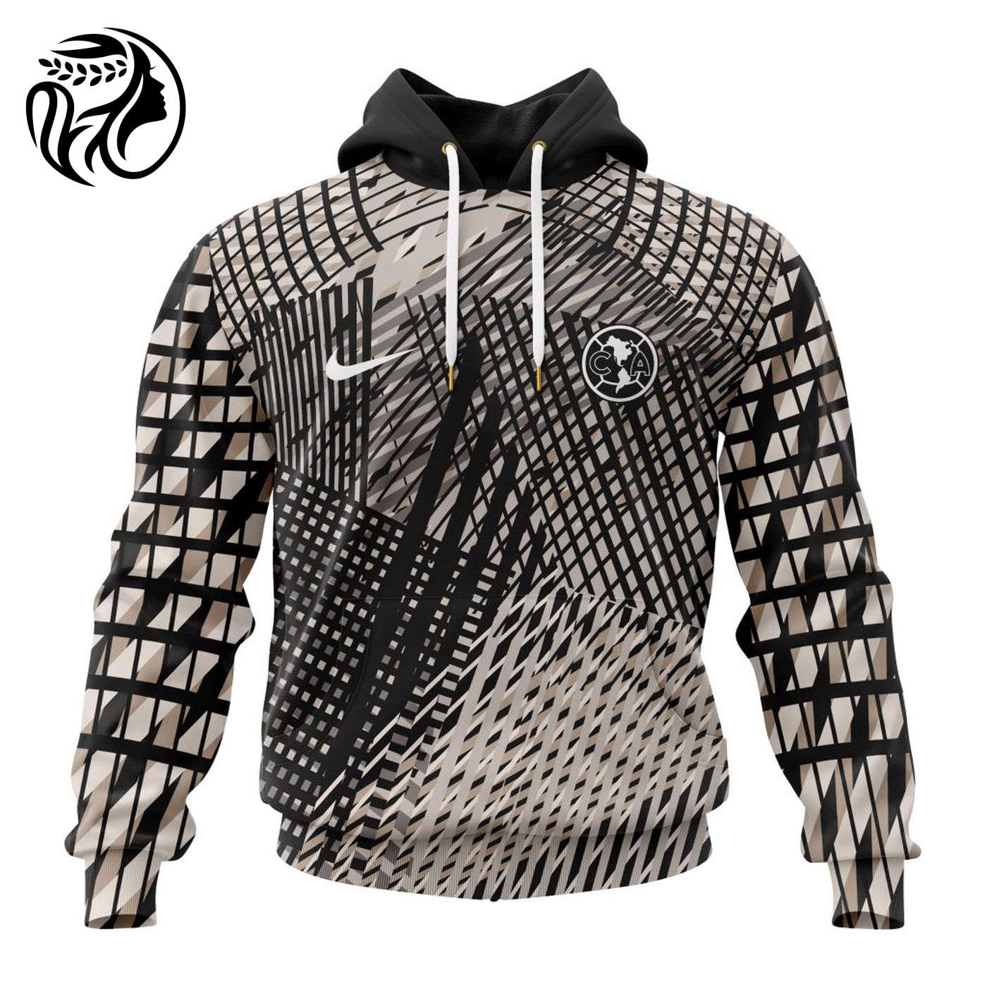 LIGA MX Club America 2023 Prematch Kits 3d Printed Hoodie 3d Printed Hoodie