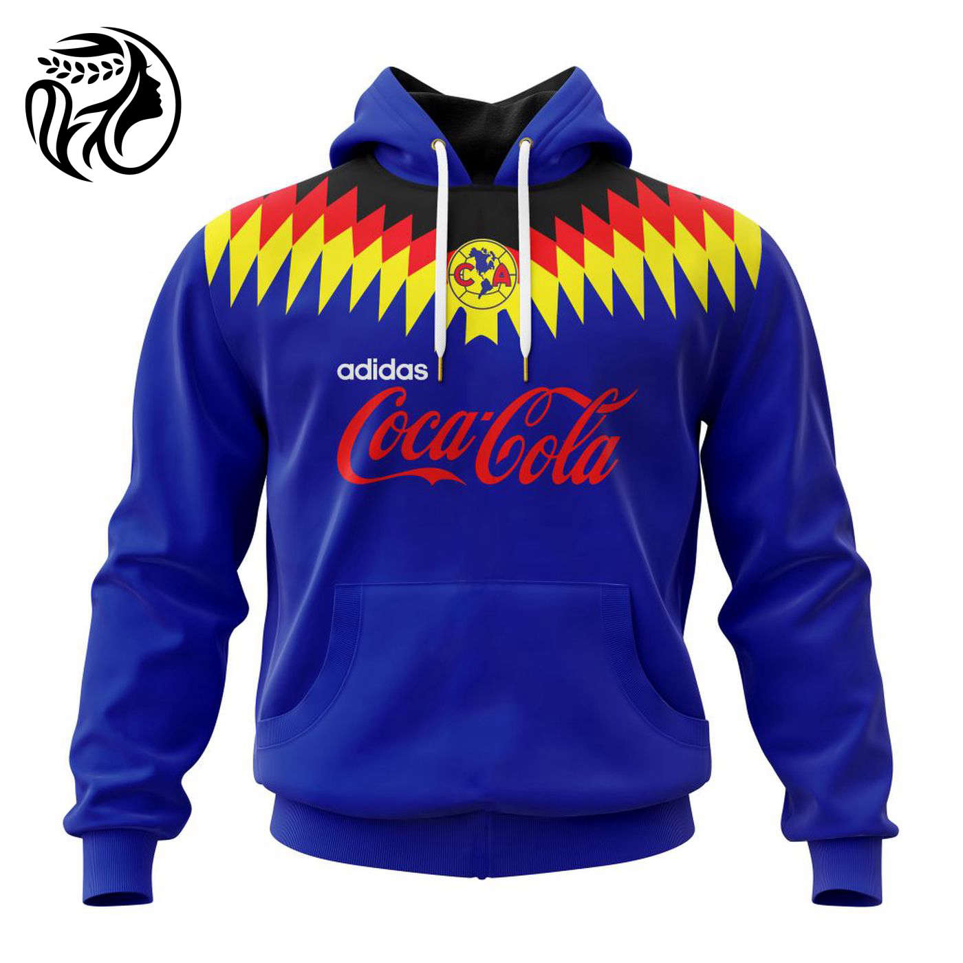 LIGA MX Club America Retro 1994-1996 Away Kits 3d Printed Hoodie 3d Printed Hoodie
