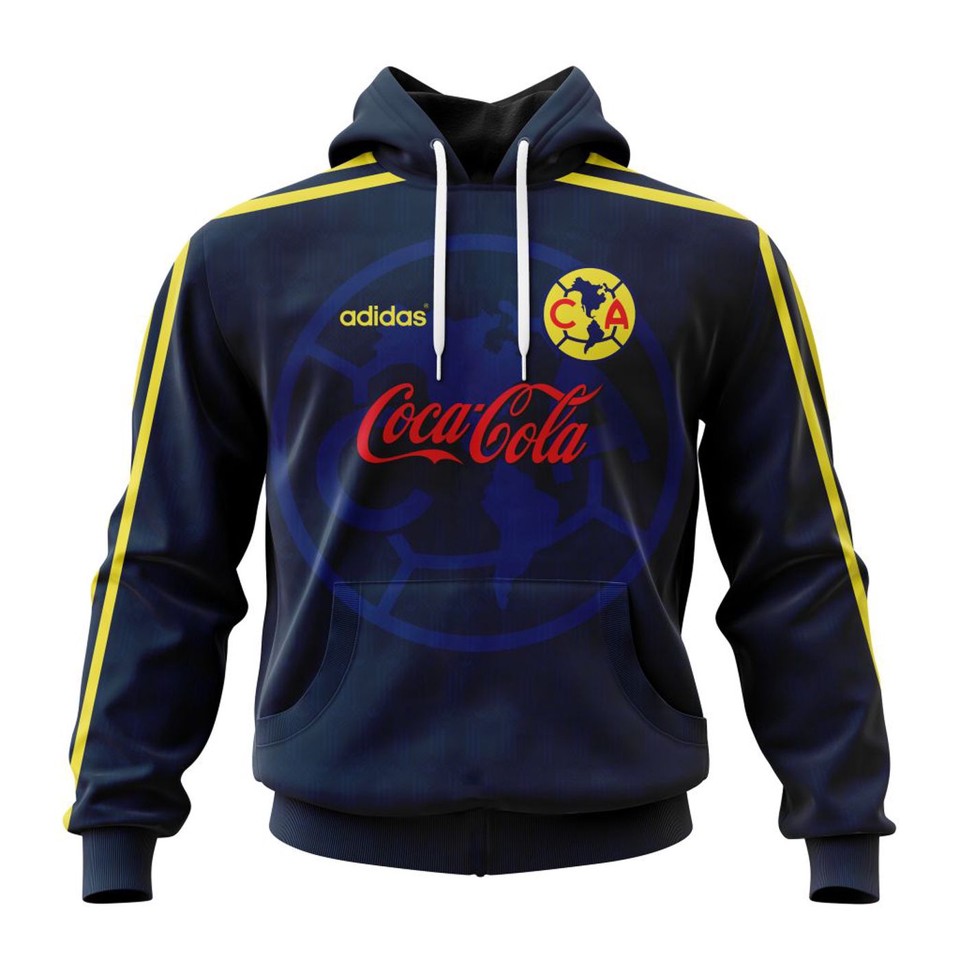 LIGA MX Club America Retro 1996-1998 Away Kits 3d Printed Hoodie 3d Printed Hoodie