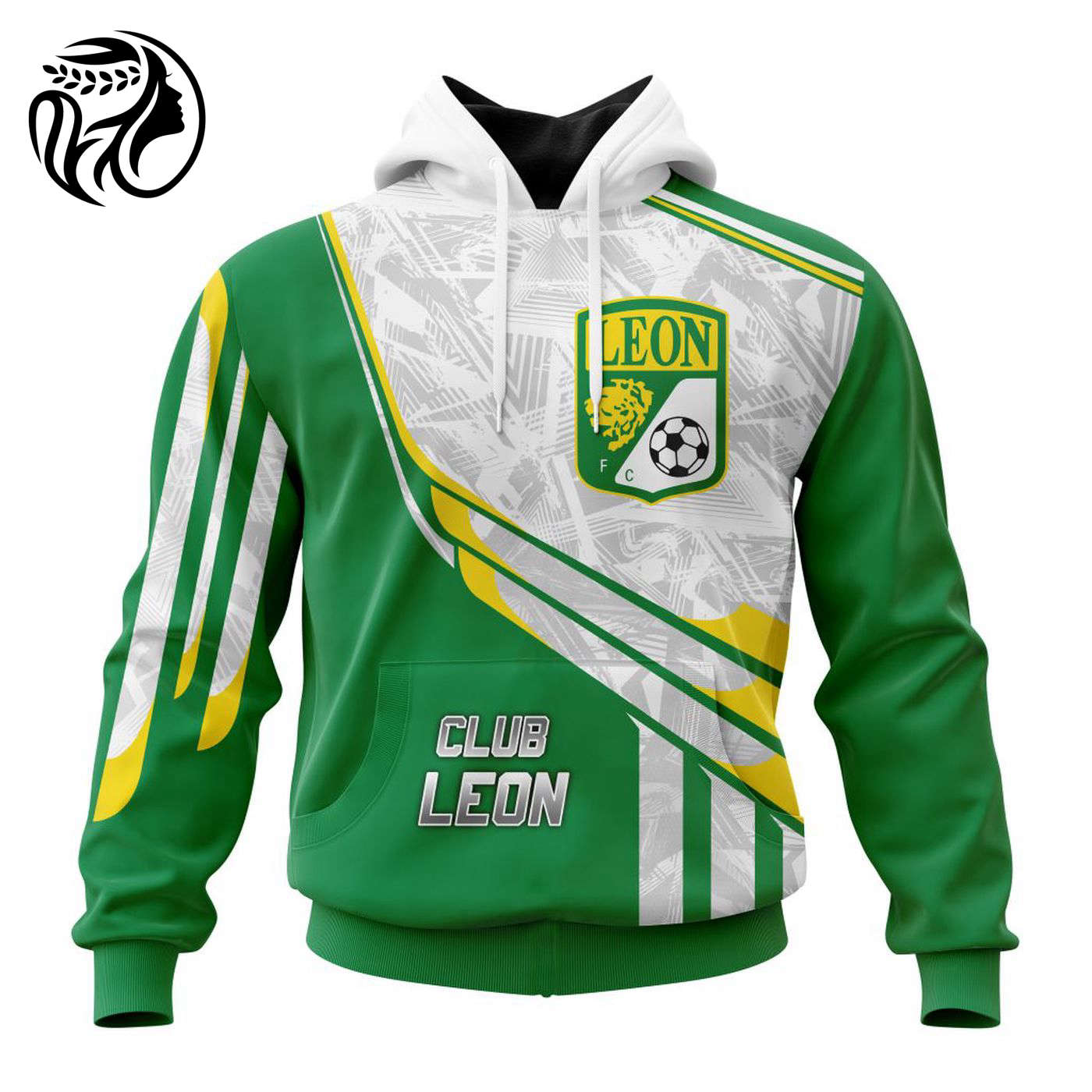 LIGA MX Club Leon Special Design Concept Kits ST2302 3d Printed Hoodie 3d Printed Hoodie