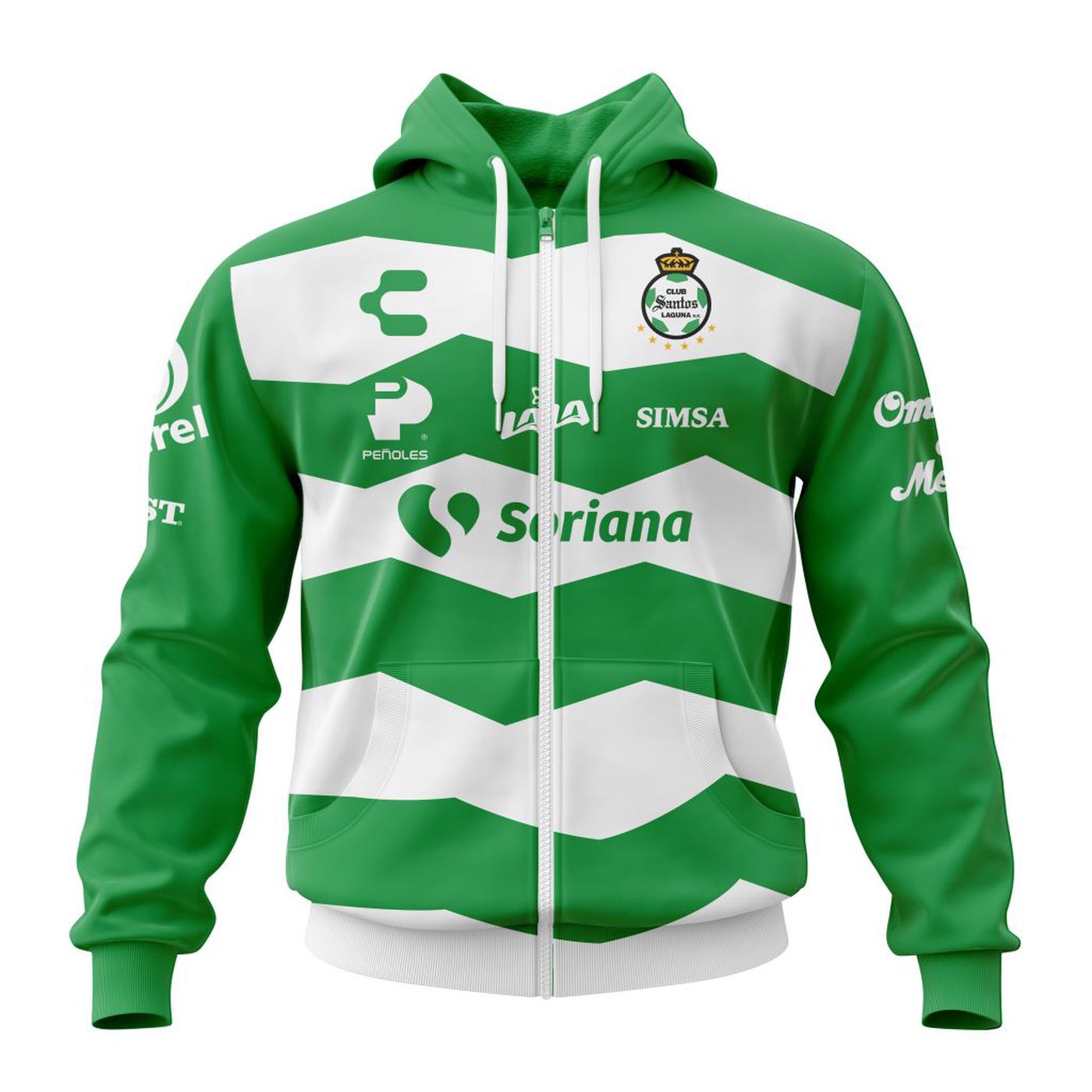 LIGA MX Club Santos Laguna 2023 – 2024 Home Kits 3d Printed Hoodie 3d Printed Hoodie LIGA MX Club Santos Laguna 2023 – 2024 Home Kits 3d Printed Hoodie 3d Printed Hoodie
