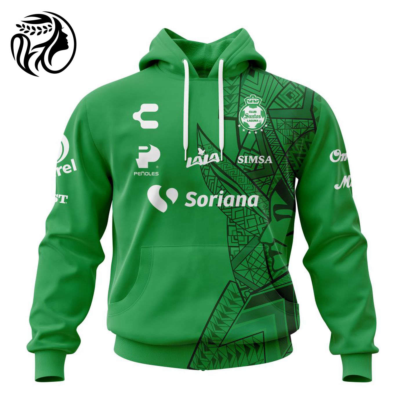 LIGA MX Club Santos Laguna 2023 Spcial Kits 3d Printed Hoodie 3d Printed Hoodie