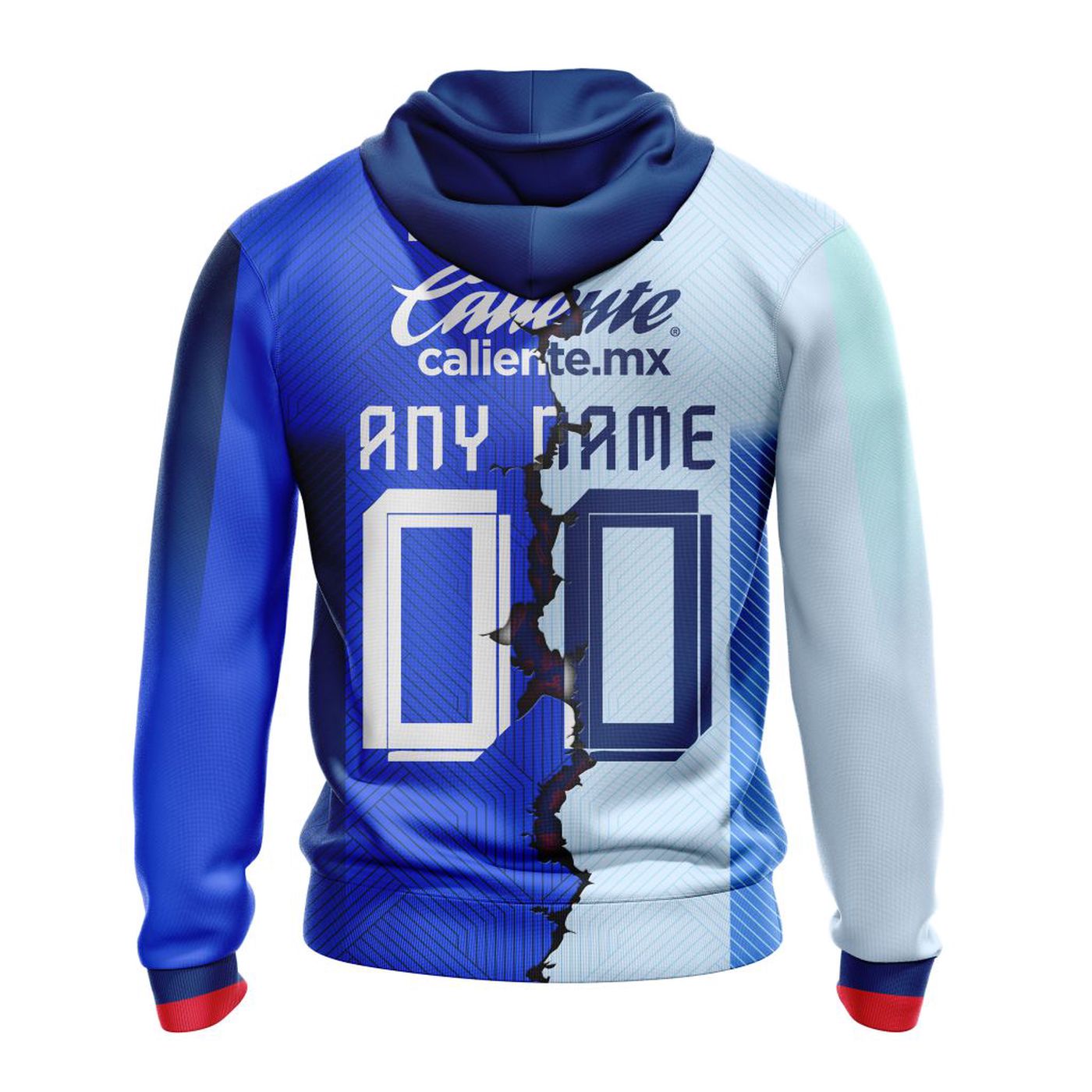 LIGA MX Cruz Azul 2023 – 2024 Home Mix Away Kits 3d Printed Hoodie 3d Printed Hoodie