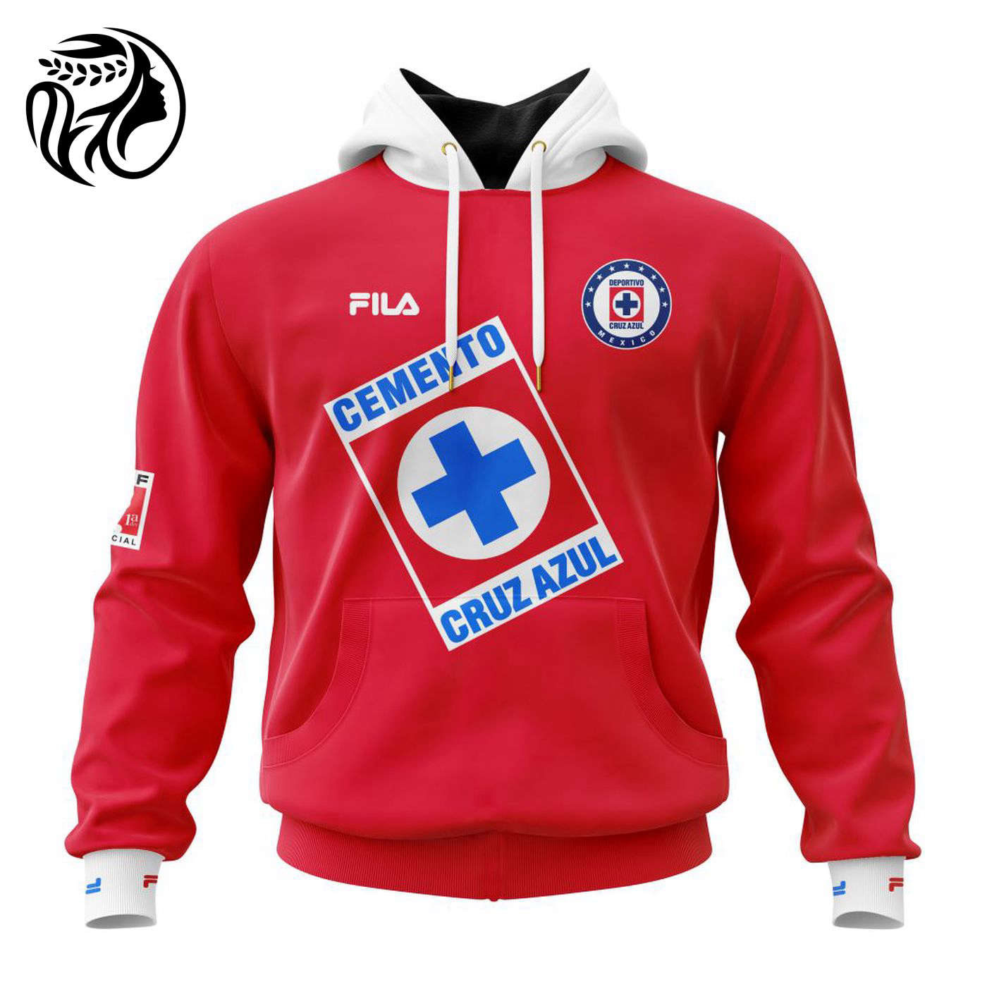 LIGA MX Cruz Azul Personalized Retro Design Third Kits 3d Printed Hoodie 3d Printed Hoodie