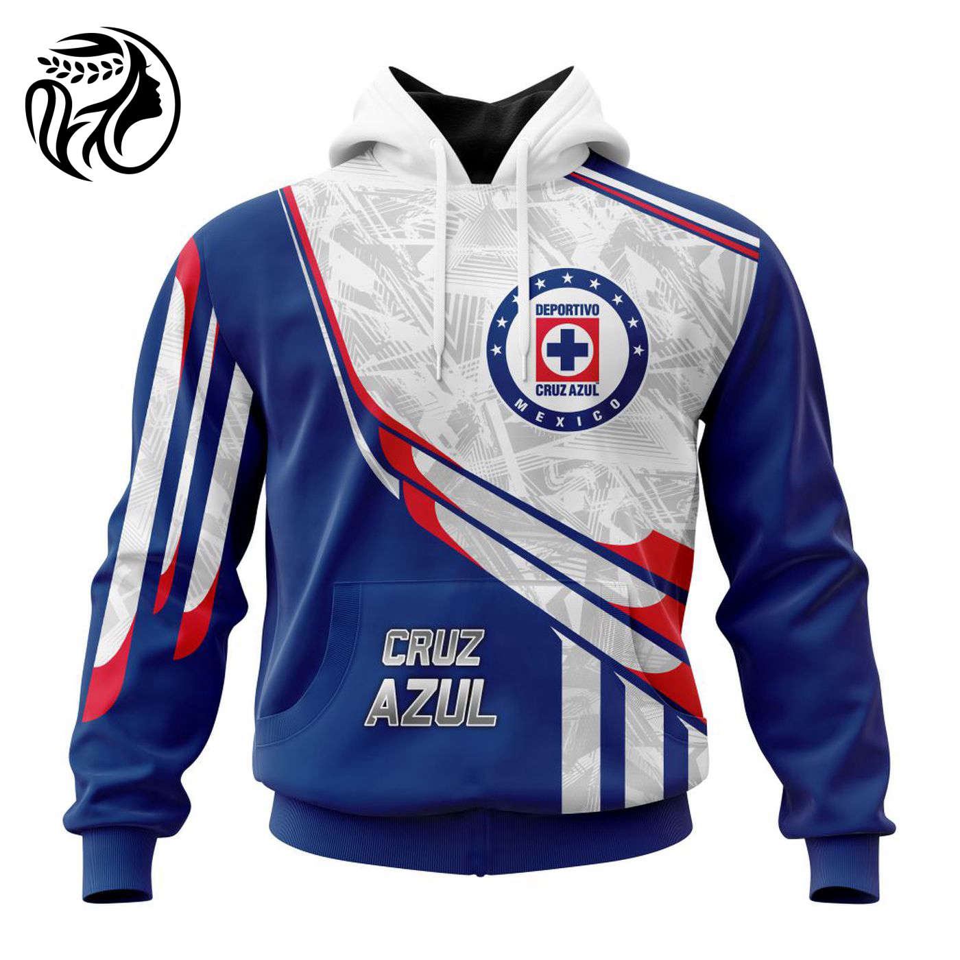 LIGA MX Cruz Azul Special Design Concept Kits ST2302 3d Printed Hoodie 3d Printed Hoodie