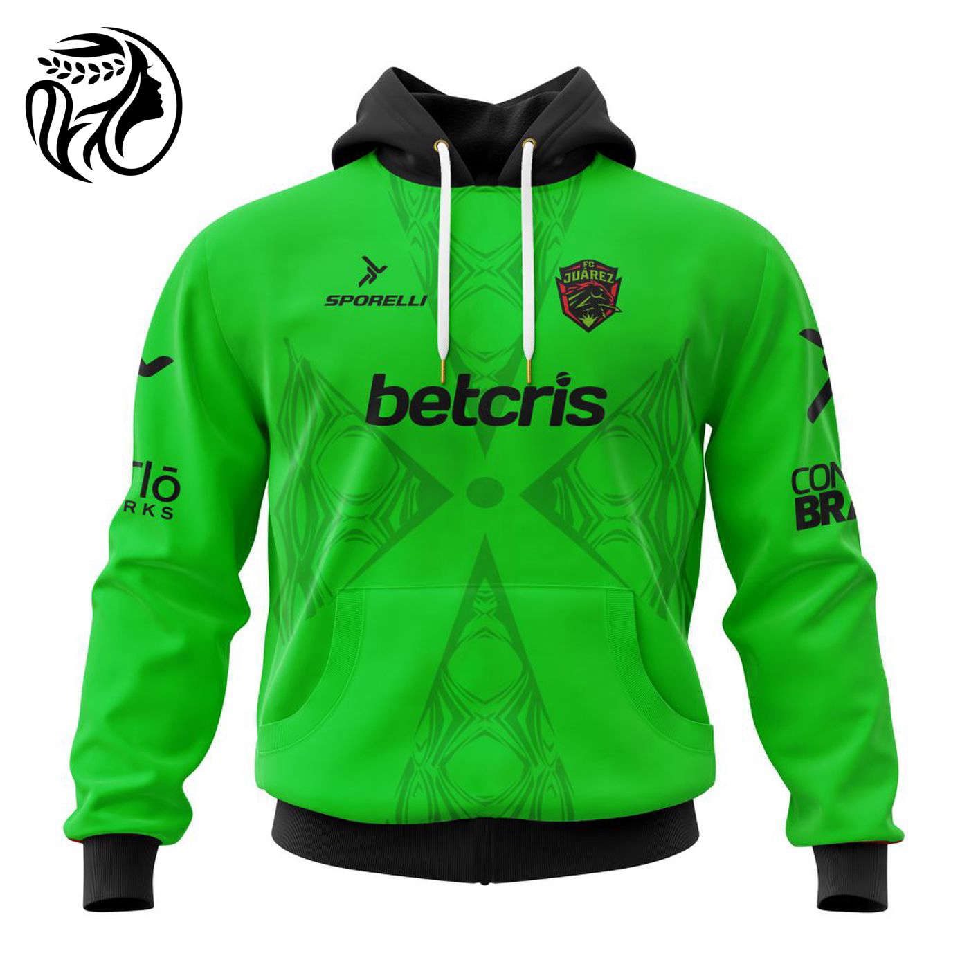 LIGA MX FC Juarez 2023 – 2024 Home Kits 3d Printed Hoodie 3d Printed Hoodie