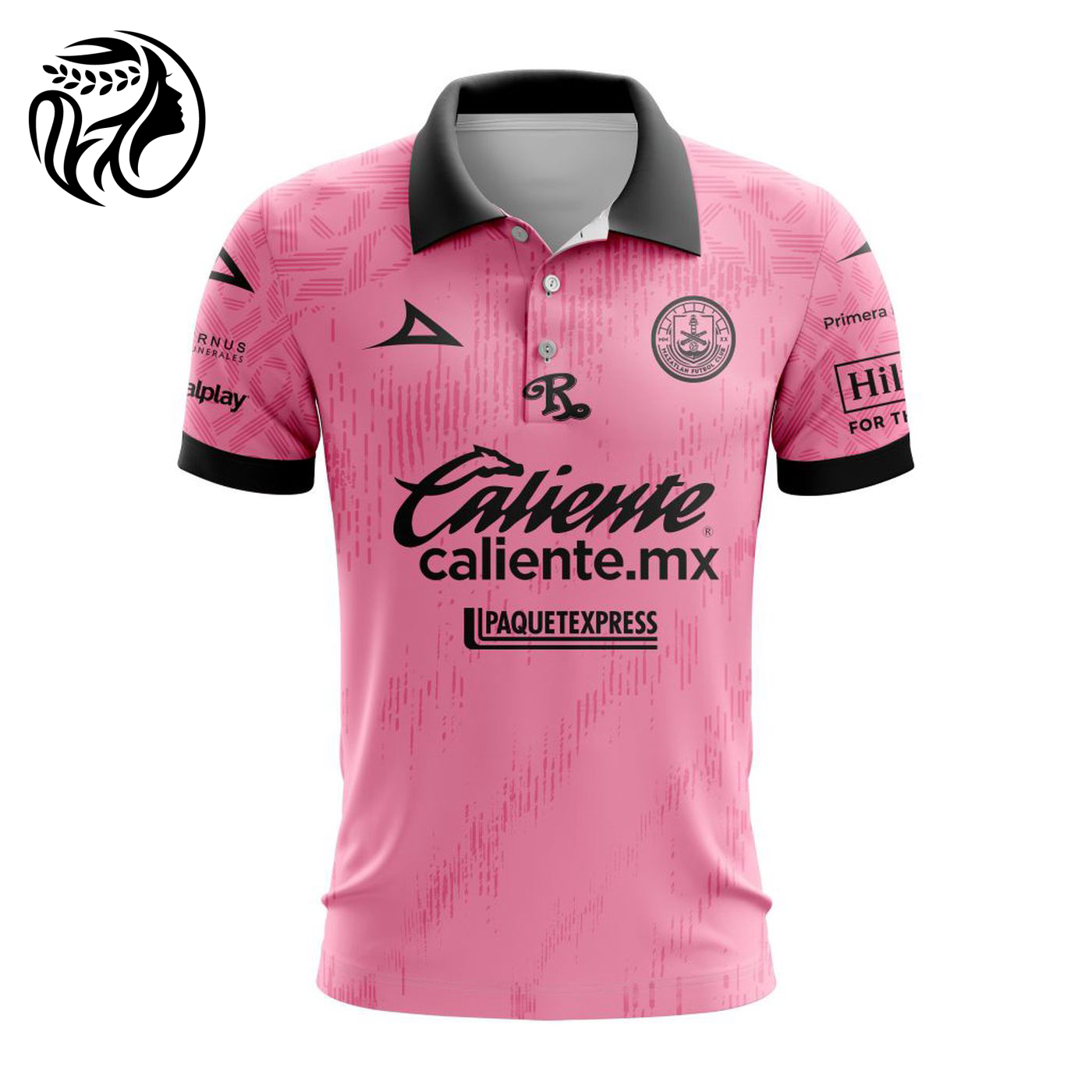 LIGA MX Mazatlan F.C Special Home In Pink Kits Design Polo ST2401 3d Printed Hoodie 3d Printed Hoodie