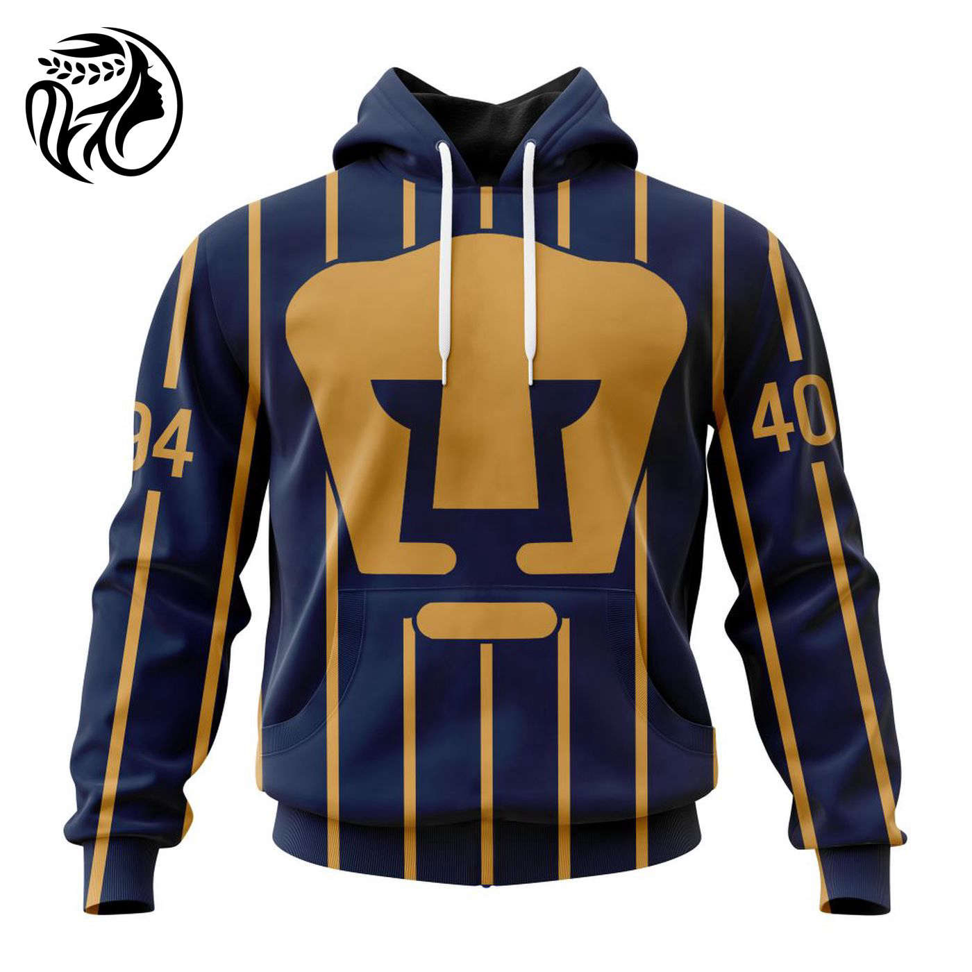 LIGA MX Pumas UNAM 1994 Away Kits 3d Printed Hoodie 3d Printed Hoodie