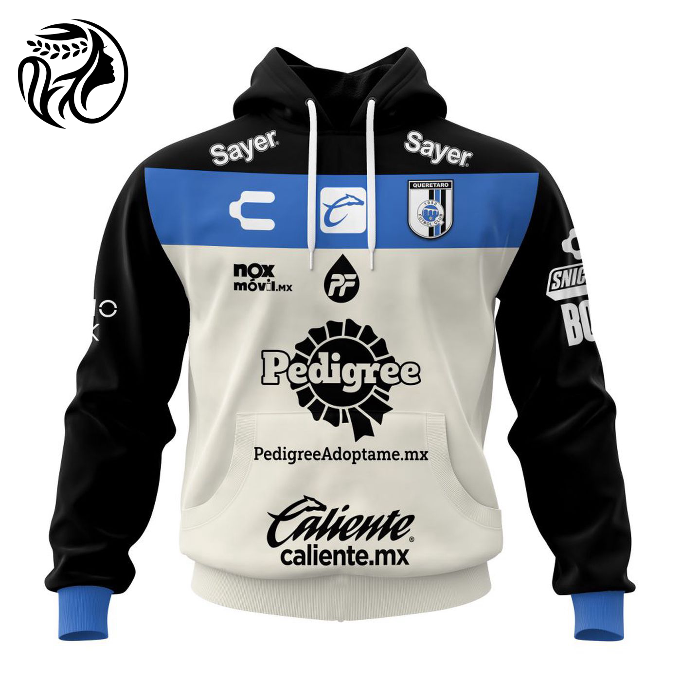 LIGA MX Queretaro F.C 2023 – 2024 Home Kits 3d Printed Hoodie 3d Printed Hoodie