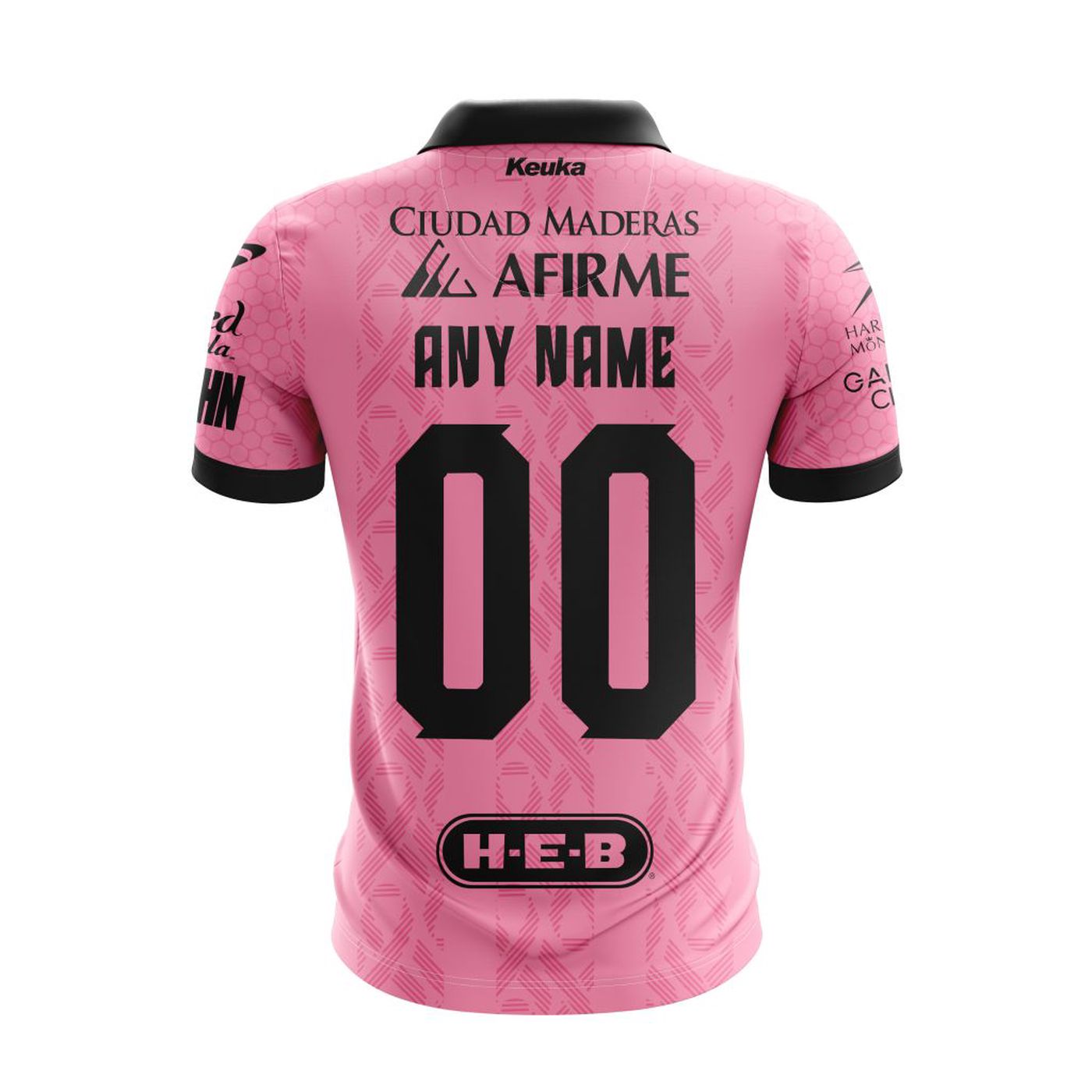 LIGA MX Queretaro F.C Special Home In Pink Kits Design Polo ST2401 3d Printed Hoodie 3d Printed Hoodie