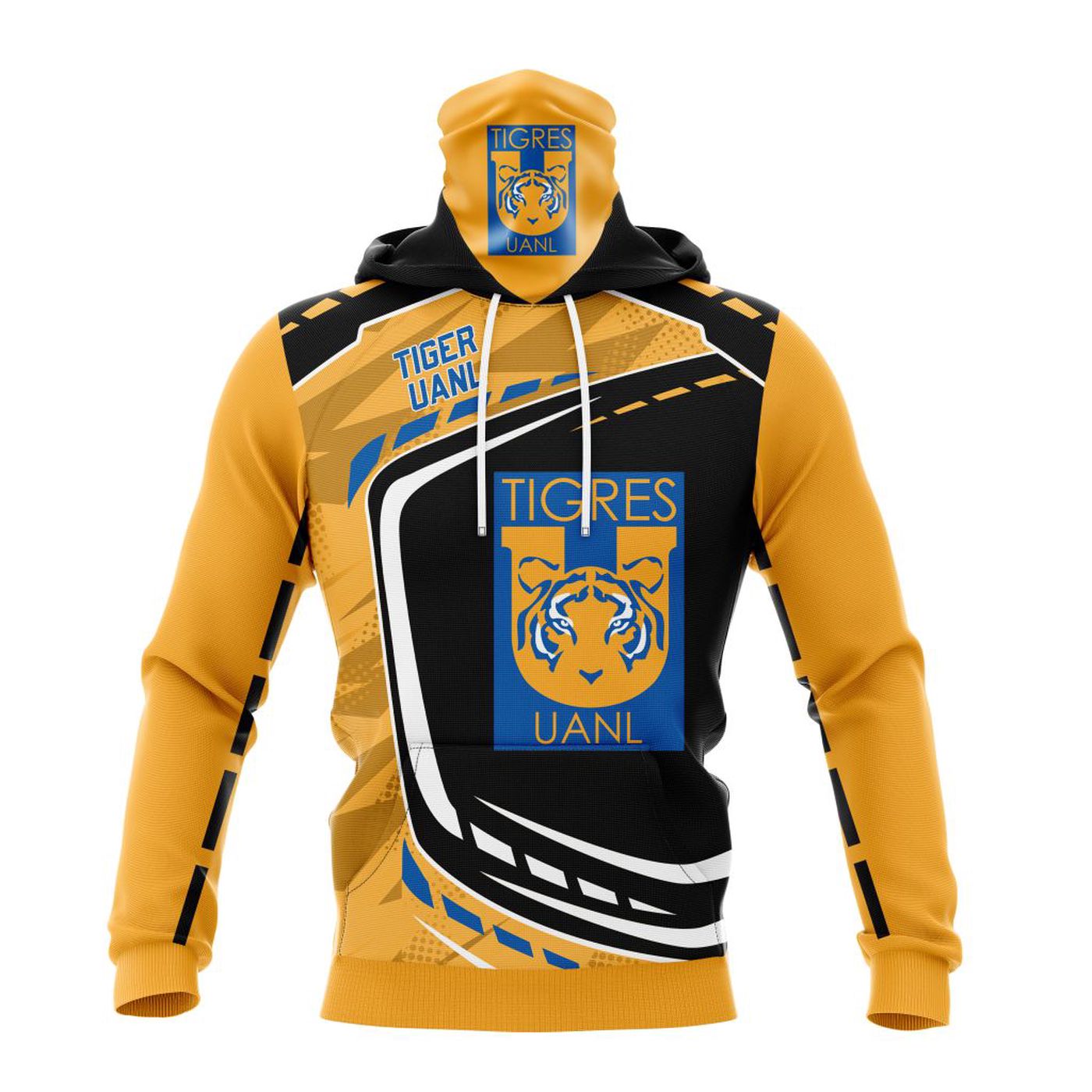 LIGA MX Tigres UANL Special Design Concept Kits ST2301 3d Printed Hoodie 3d Printed Hoodie LIGA MX Tigres UANL Special Design Concept Kits ST2301 3d Printed Hoodie 3d Printed Hoodie