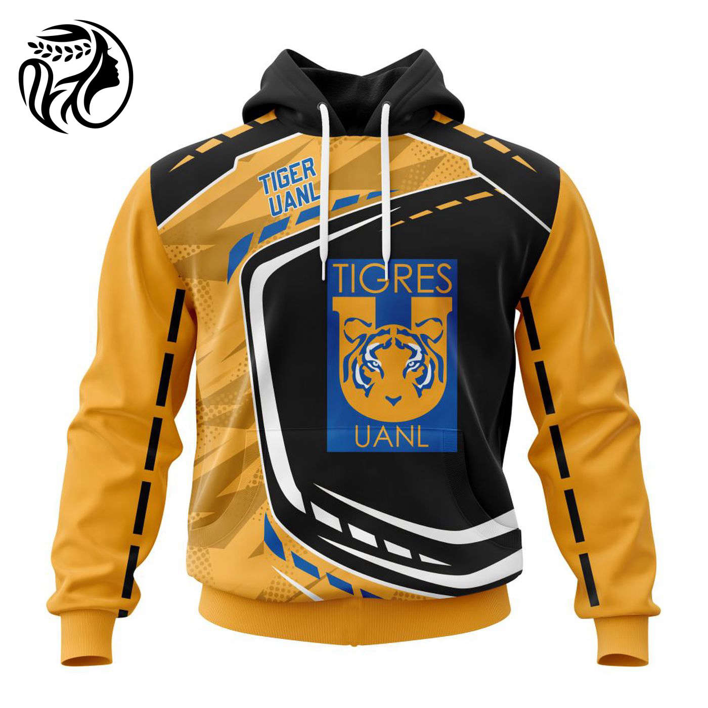 LIGA MX Tigres UANL Special Design Concept Kits ST2301 3d Printed Hoodie 3d Printed Hoodie