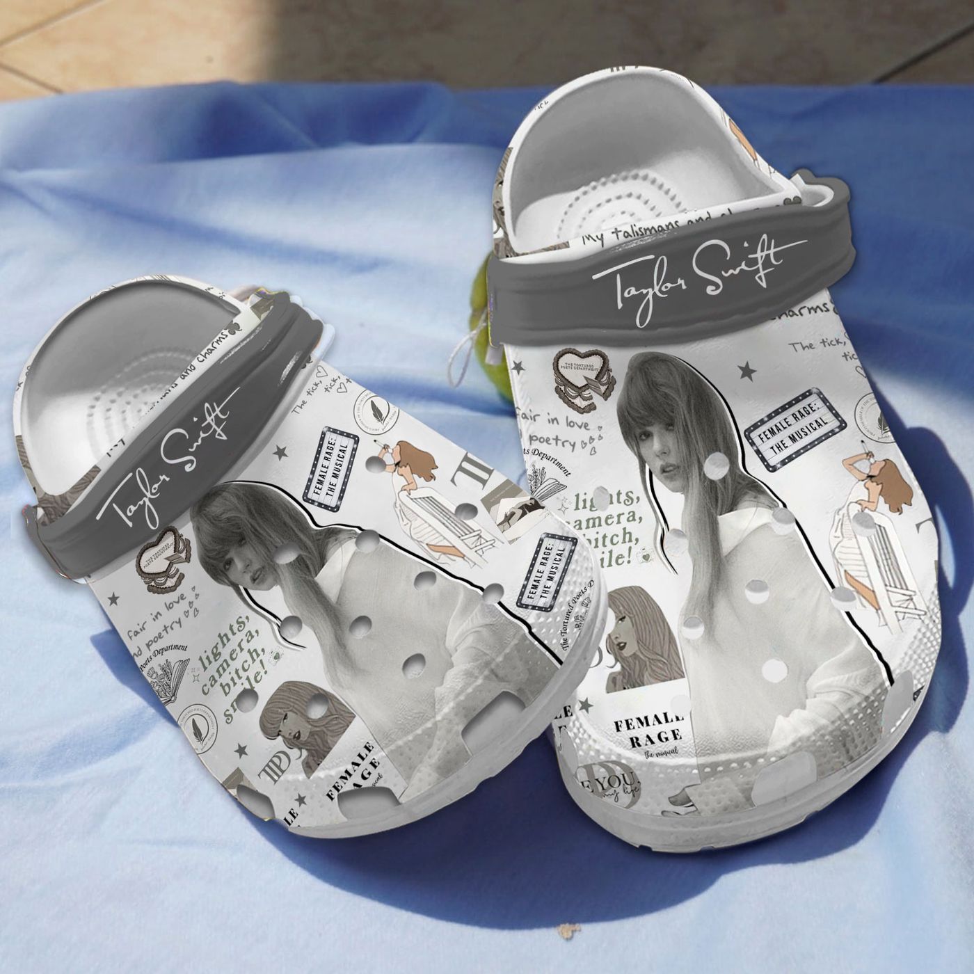 Step in Style with Lightweight Taylor Swift Clogs – Perfect for Kids & Adults