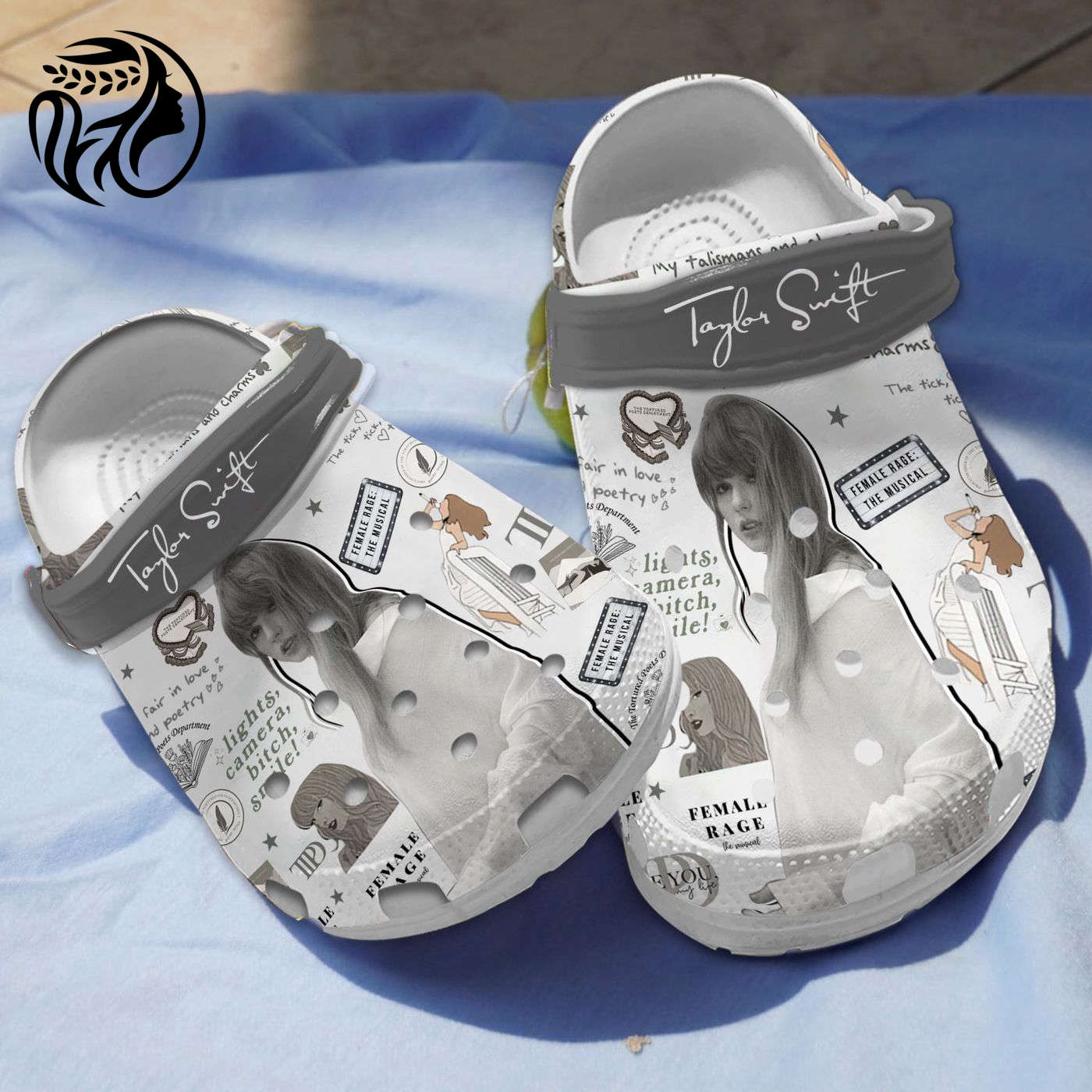 Step in Style with Lightweight Taylor Swift Clogs – Perfect for Kids & Adults