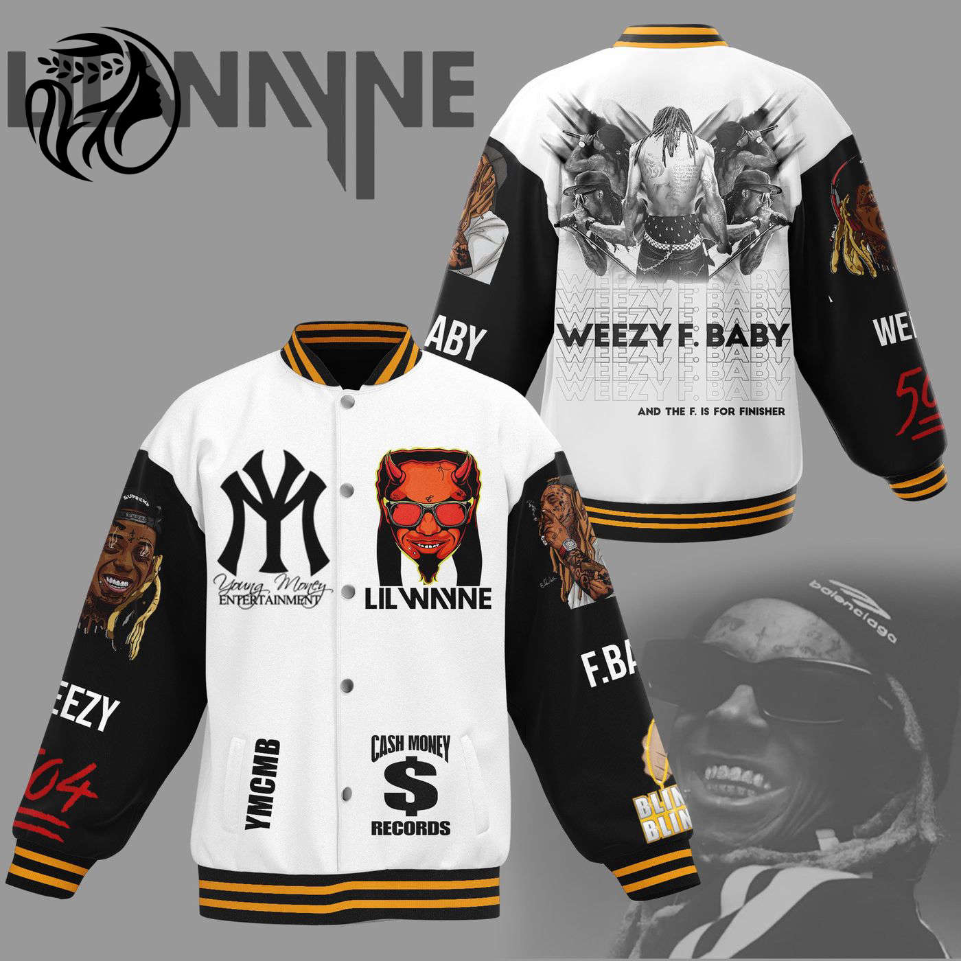 Lil Wayne New Premium Baseball Jacket Gift For Fan