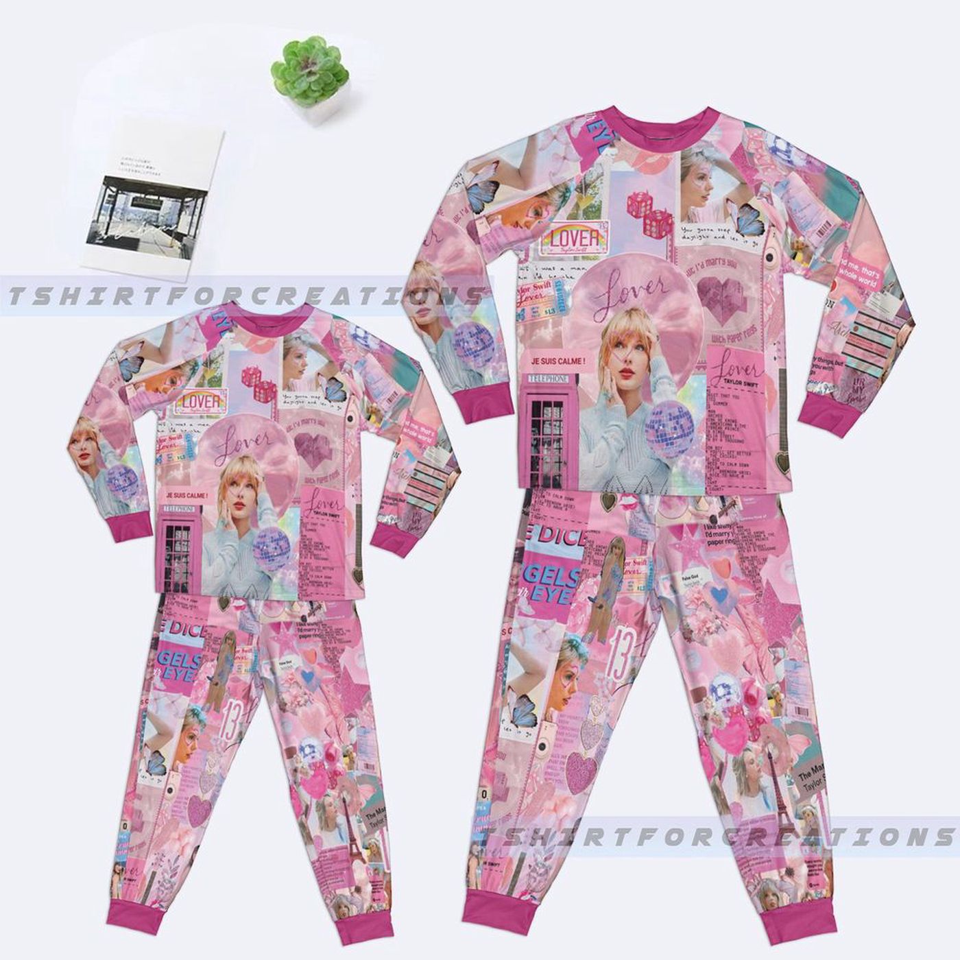 Lover TS Eras Tour Pajamas Set – Taylor Version for an Unforgettable Pajama Party!
