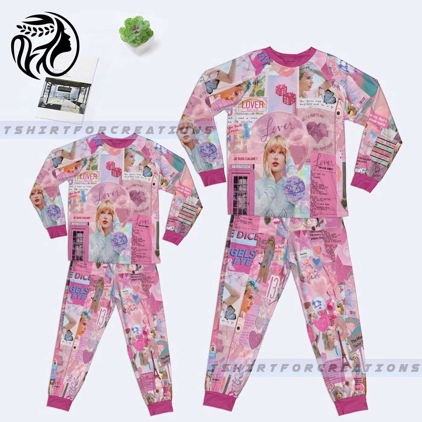 Lover TS Eras Tour Pajamas Set – Taylor Version for an Unforgettable Pajama Party!