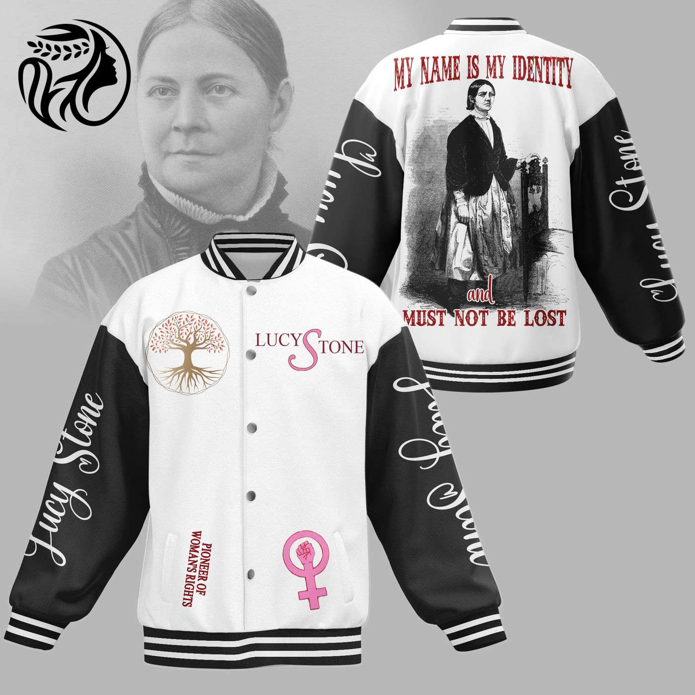 Lucy Stone New Premium Baseball Jacket Gift For Fan
