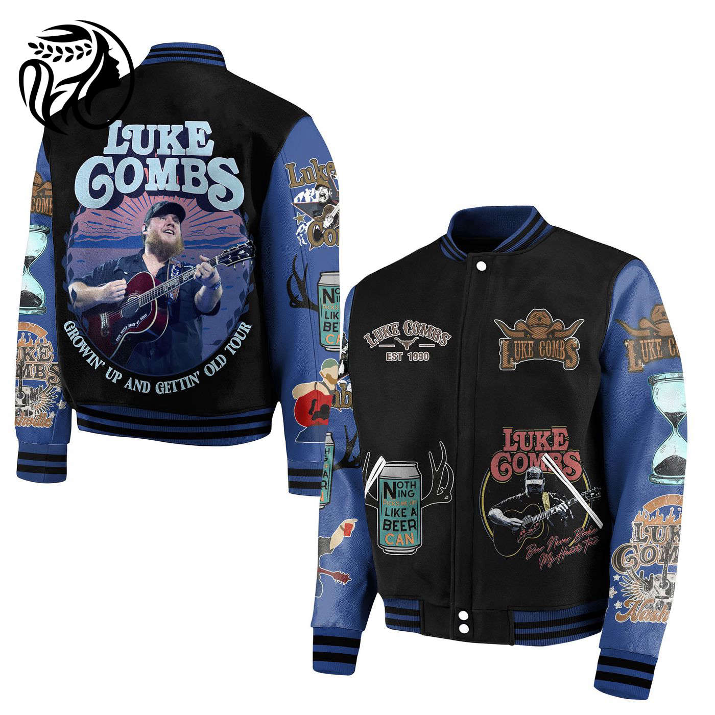 Luke Combs New Premium Baseball Jacket Gift For Fan