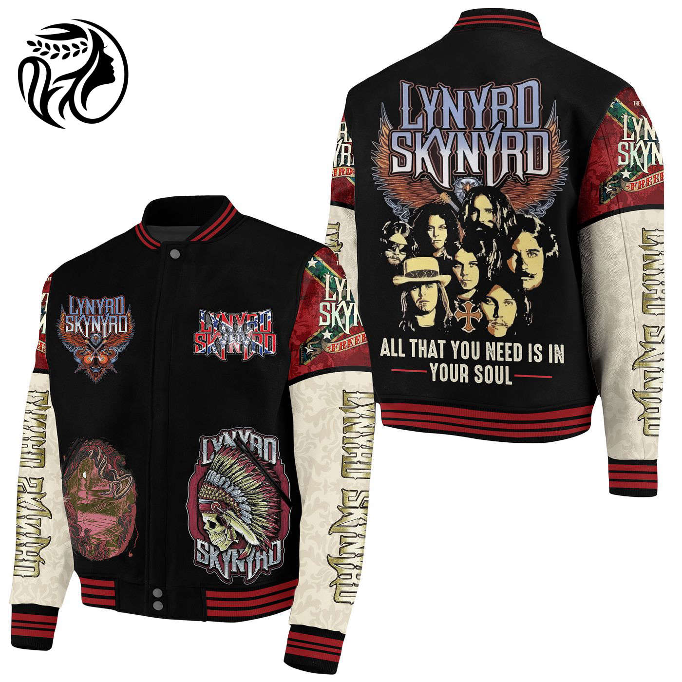 Lynyrd Skynyrd New Premium Baseball Jacket Gift For Fan