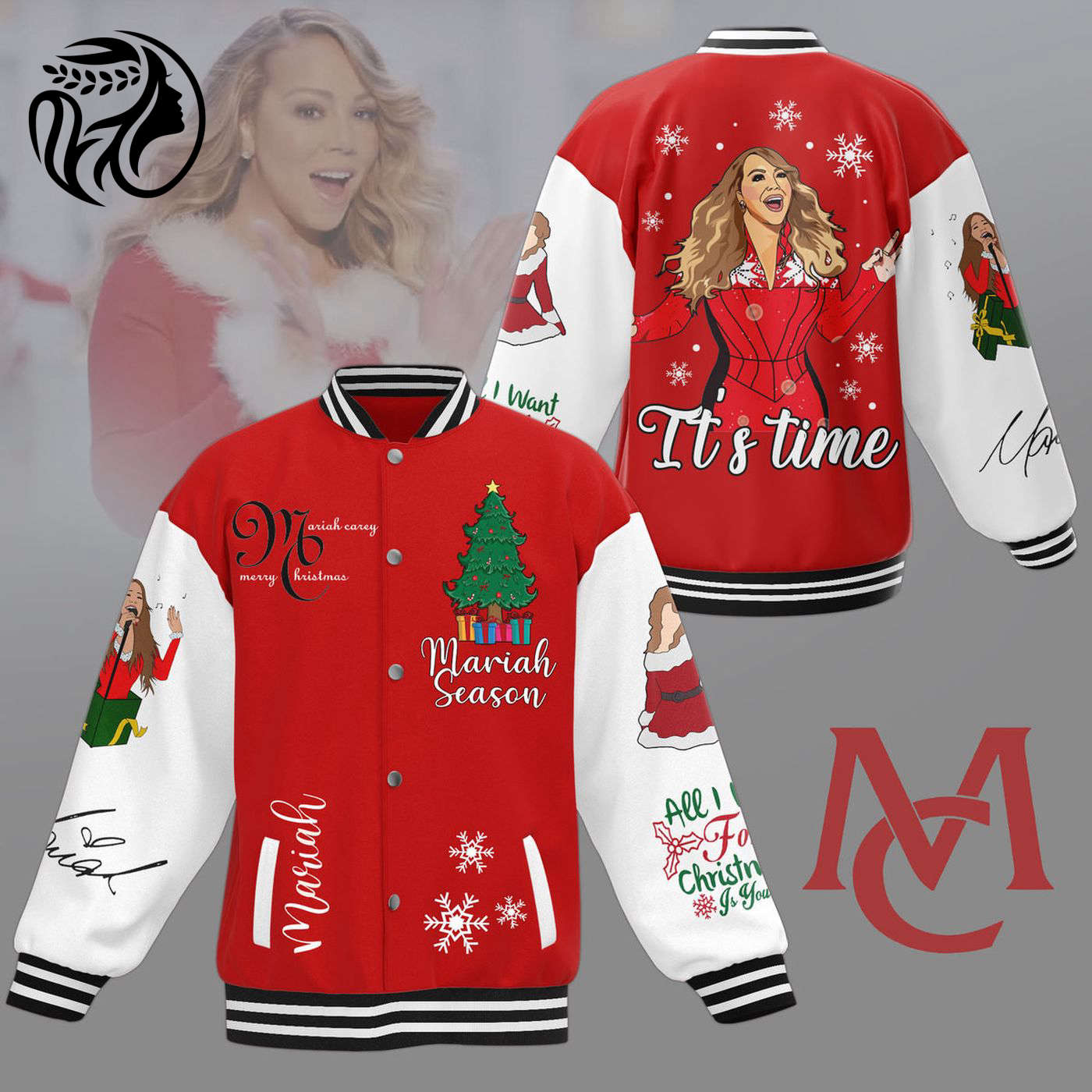 Mariah Carey New Premium Baseball Jacket Gift For Fan