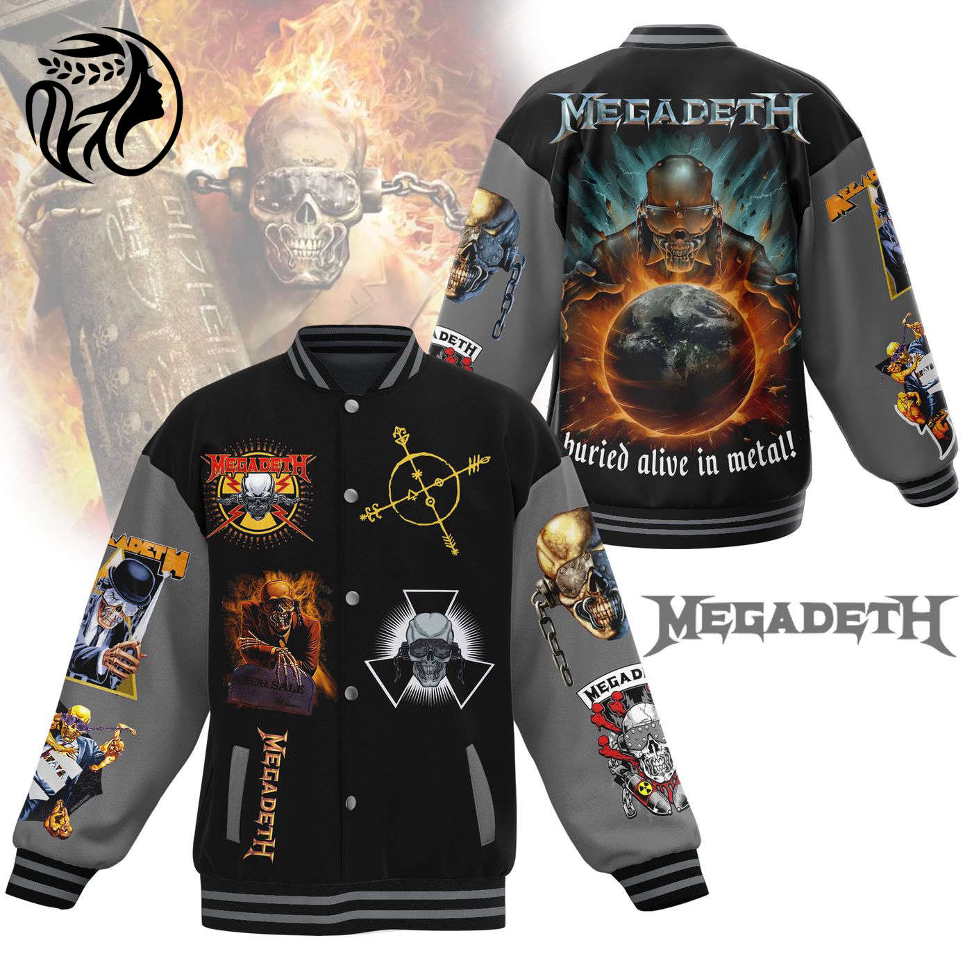 Megadeth New Premium Baseball Jacket Gift For Fan