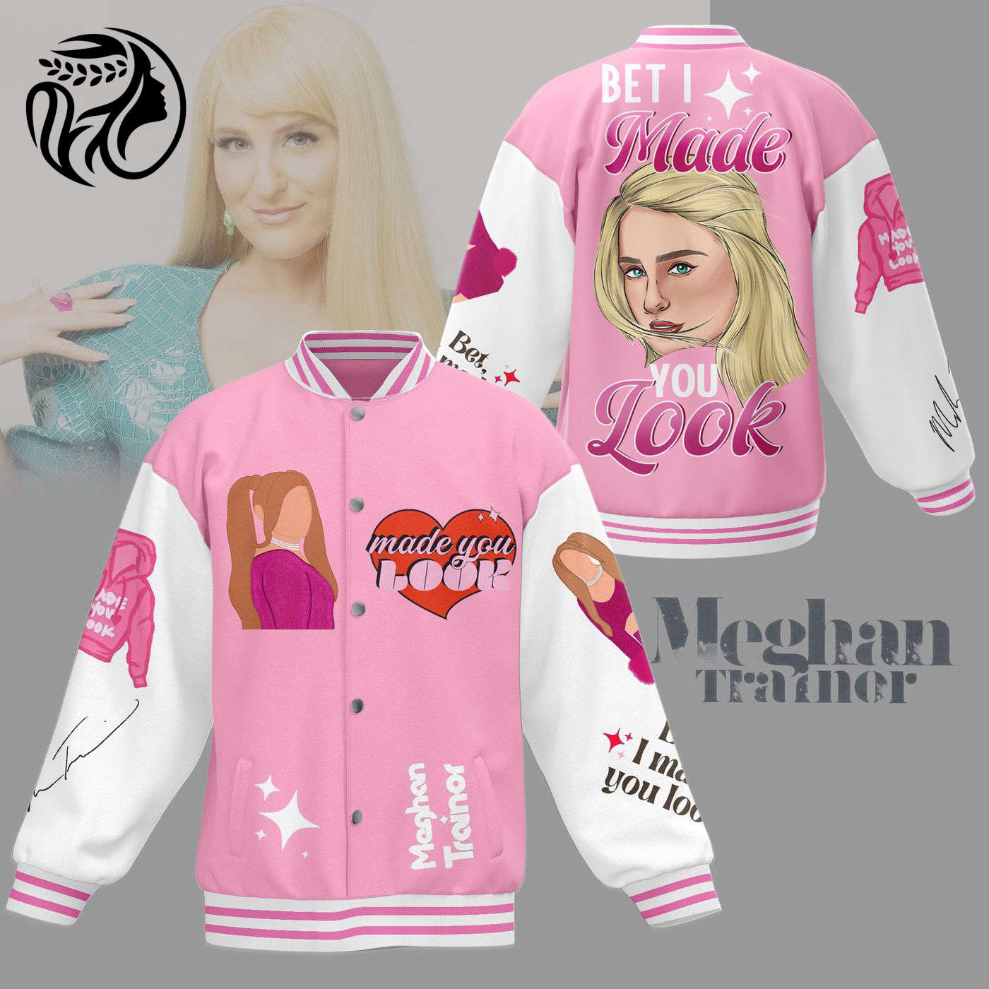 Meghan Trainor New Premium Baseball Jacket Gift For Fan