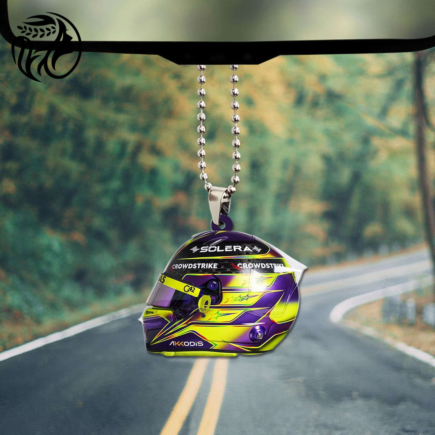 Mercedes-AMG Petronas F1 Custom Shape 2-sided Acrylic Car Ornament Gift