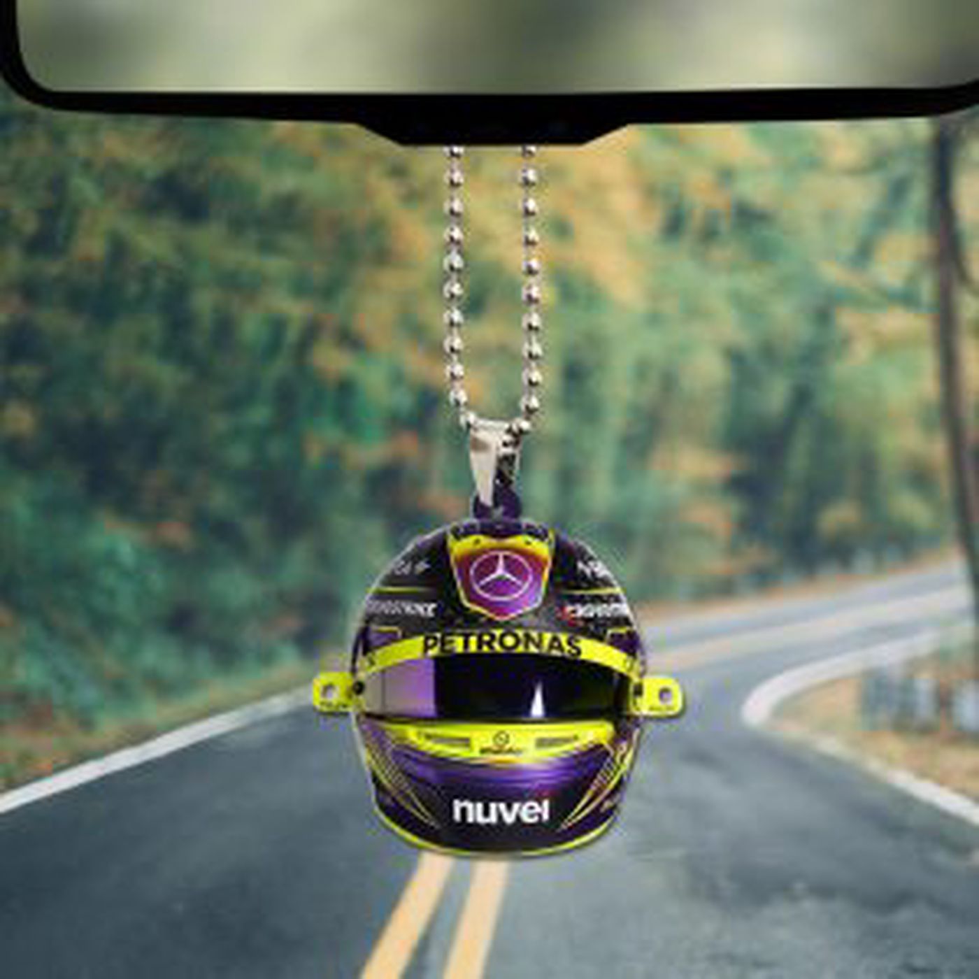 Mercedes-AMG Petronas Custom Shape-sided Acrylic Car Ornament Mercedes-AMG Petronas Custom Shape-sided Acrylic Car Ornament