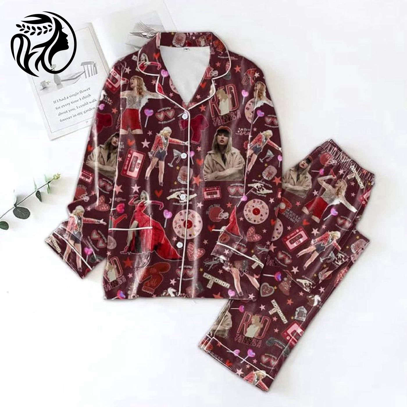 Merry Swiftmas Pajamas Set: Christmas 2023 Taylor PJs