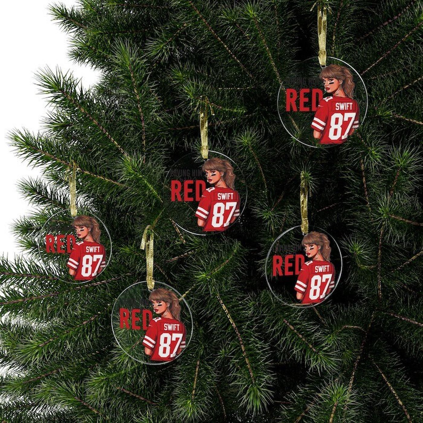 Shop Merry Swiftmas & TS Ornaments: Unique Taylor Swiftie Merch for Your Christmas Tree – Eras Concert 2023