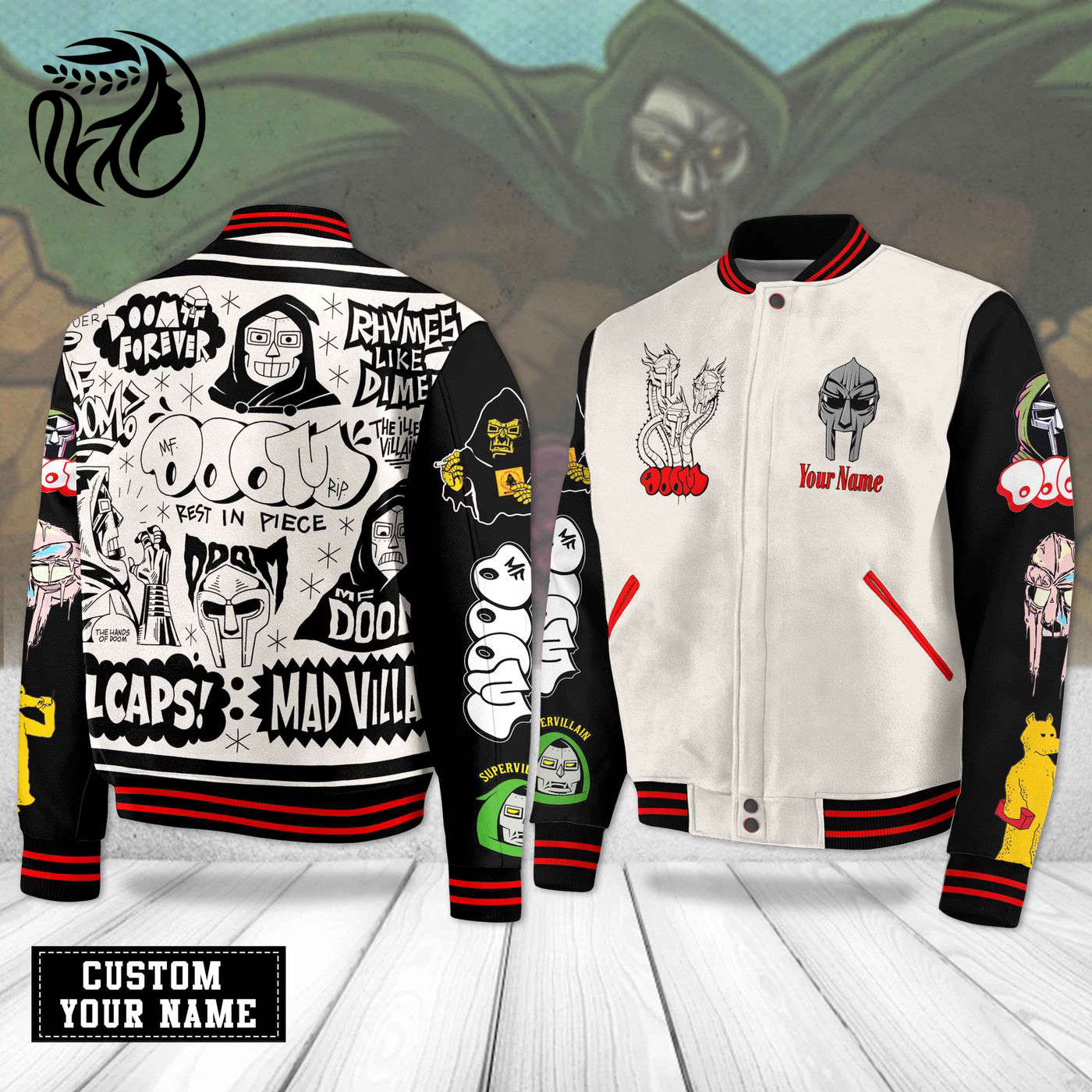 MF Doom New Premium Baseball Jacket Gift For Fan