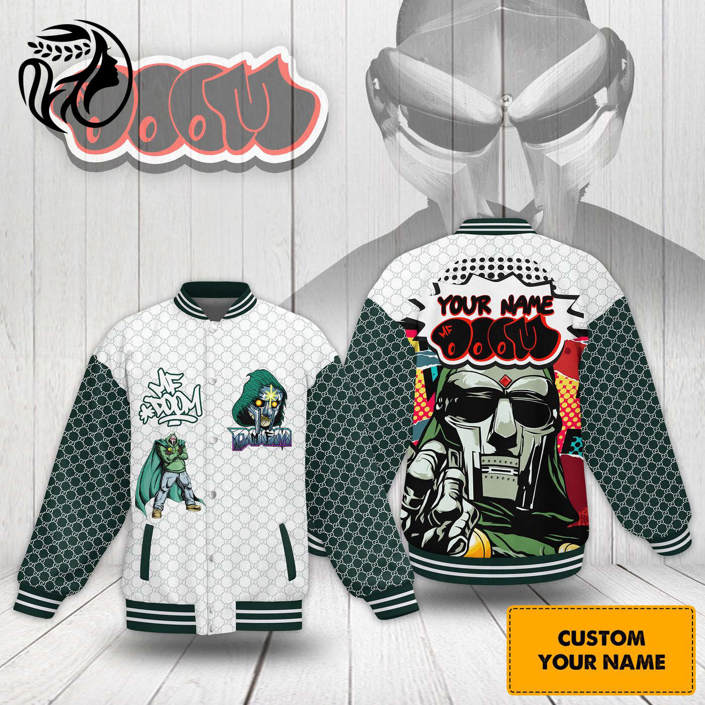 MF Doom New Premium Baseball Jacket Gift For Fan