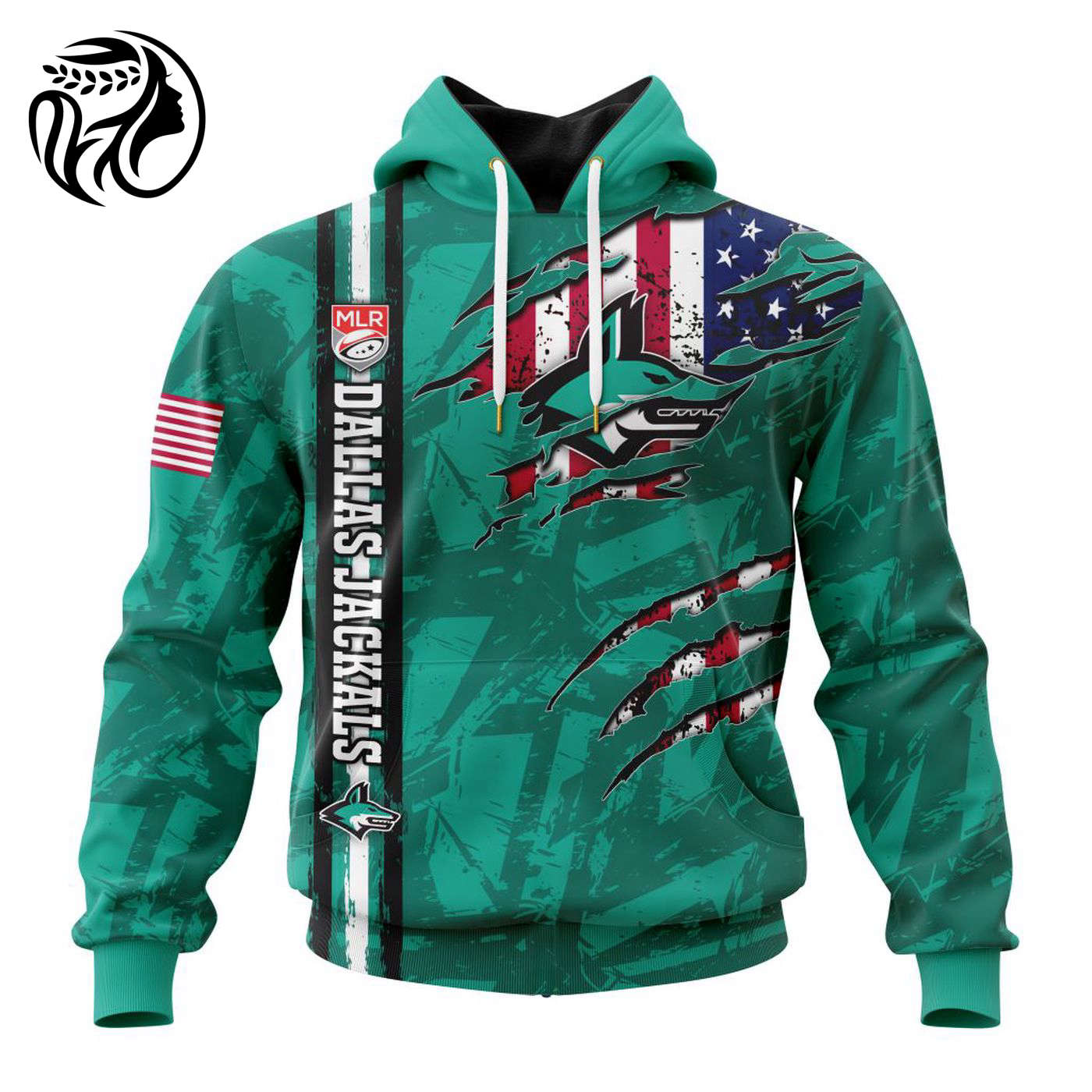 MLR Dallas Jackals Special Design Concept Kits 2403 3d Printed Hoodie 3d Printed Hoodie