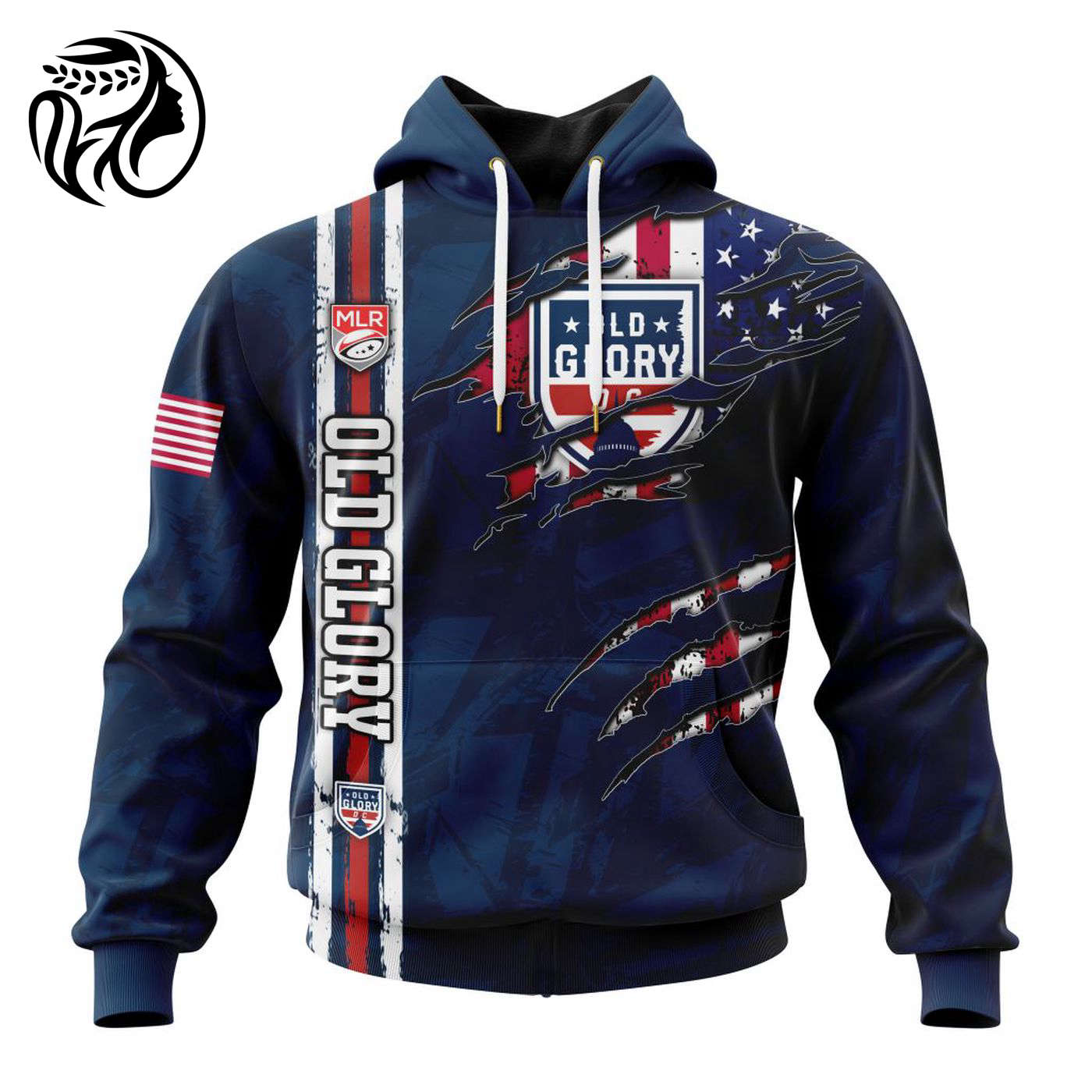 MLR Old Glory DC Special Design Concept Kits 2403 3d Printed Hoodie 3d Printed Hoodie
