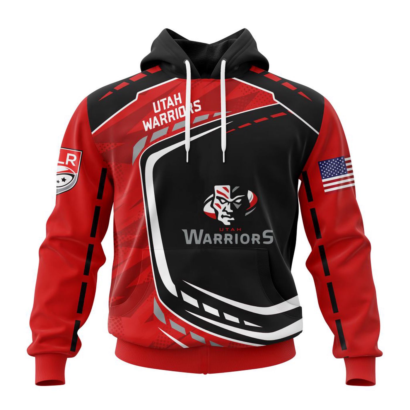 MLR Utah Warriors Special Design Concept Kits 2402 3d Printed Hoodie 3d Printed Hoodie