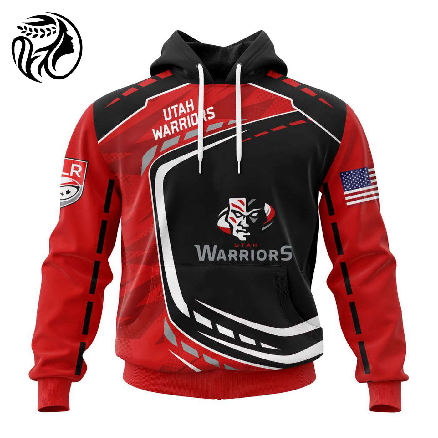 MLR Utah Warriors Special Design Concept Kits 2402 3d Printed Hoodie 3d Printed Hoodie