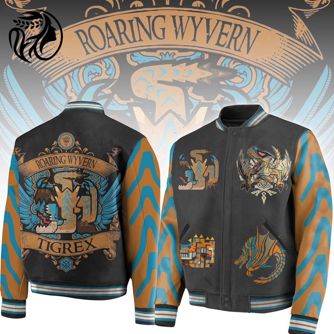 Monster Hunter New Premium Baseball Jacket Gift For Fan