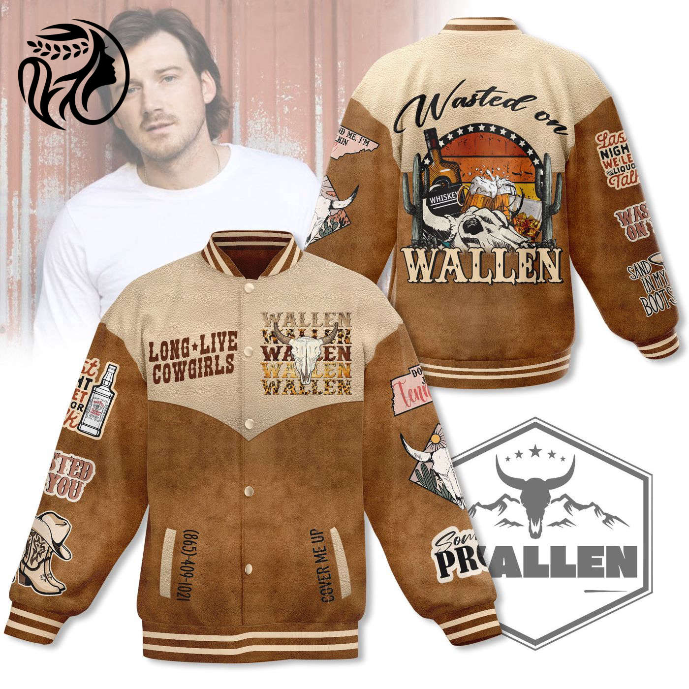 Morgan Wallen New Premium Baseball Jacket Gift For Fan