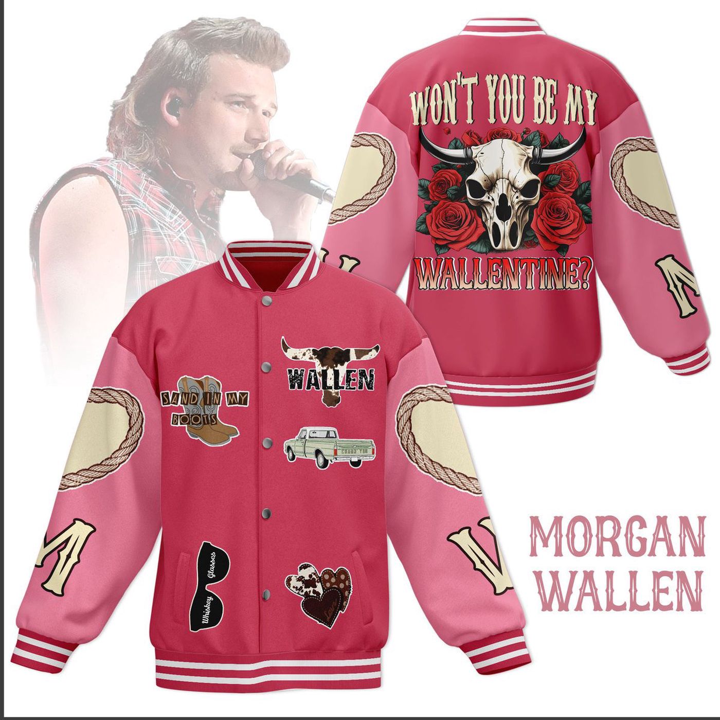 Morgan Wallen New Premium Baseball Jacket Gift For Fan