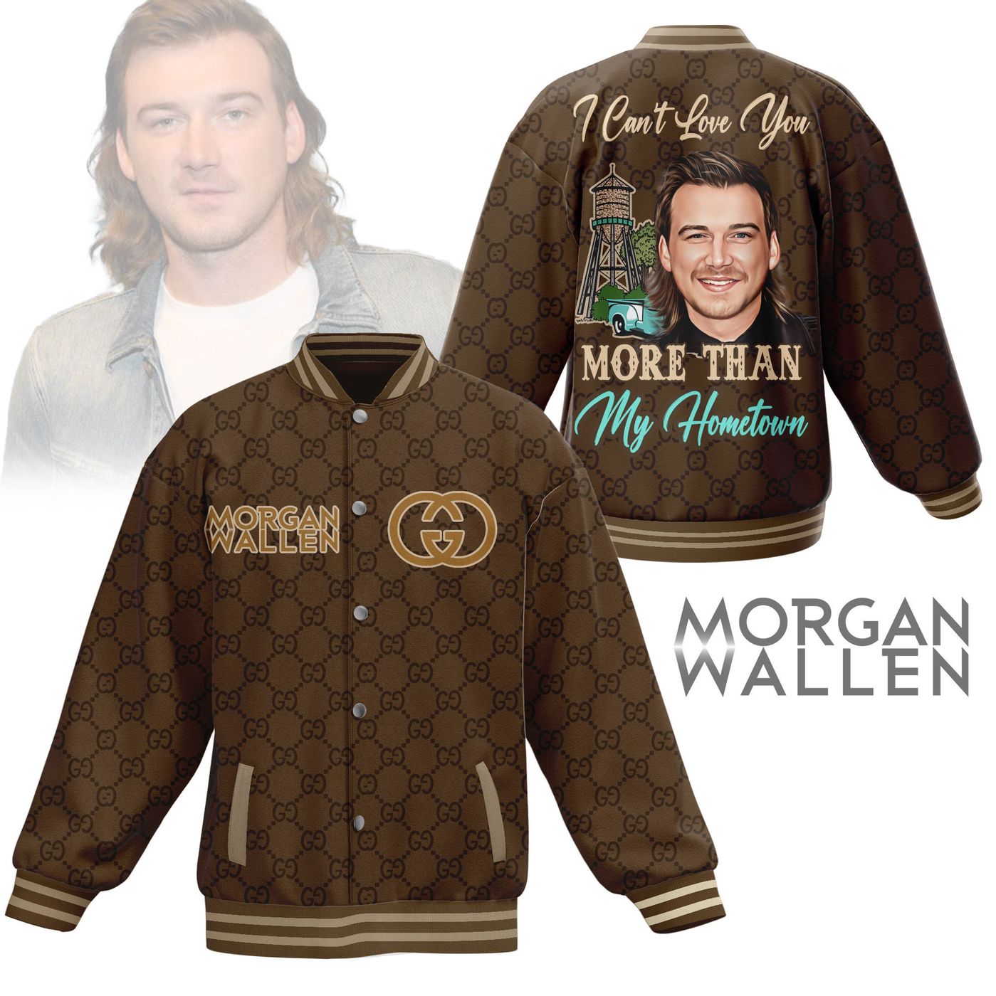 Morgan Wallet New Premium Baseball Jacket Gift For Fan
