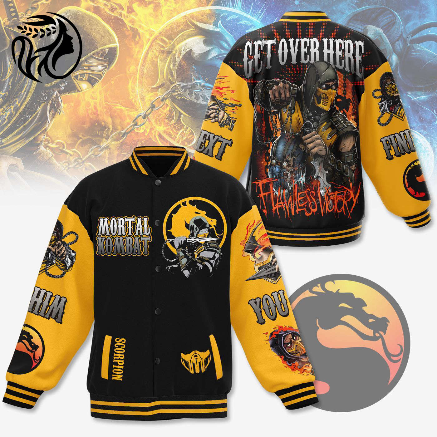 Mortal Kombat New Premium Baseball Jacket Gift For Fan