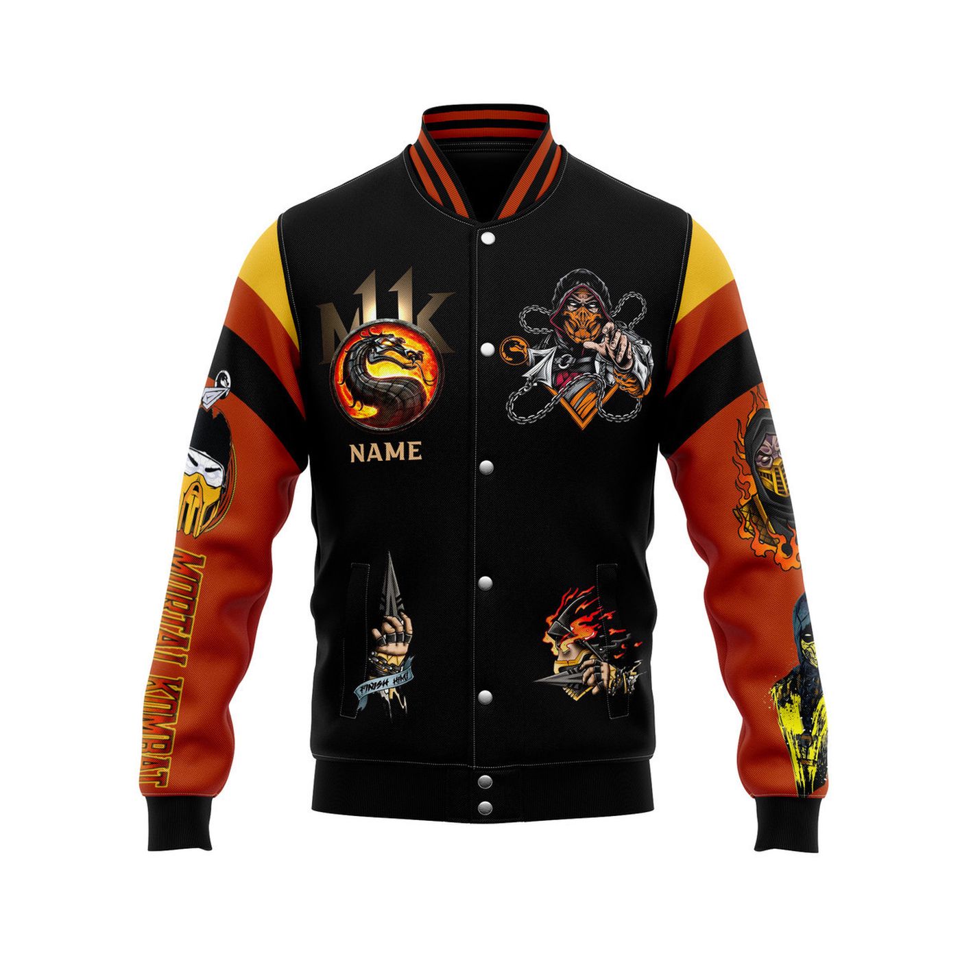 Mortal Kombat New Premium Baseball Jacket Gift For Fan