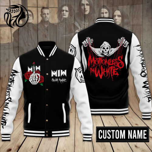 Motionless In White New Premium Baseball Jacket Gift For Fan