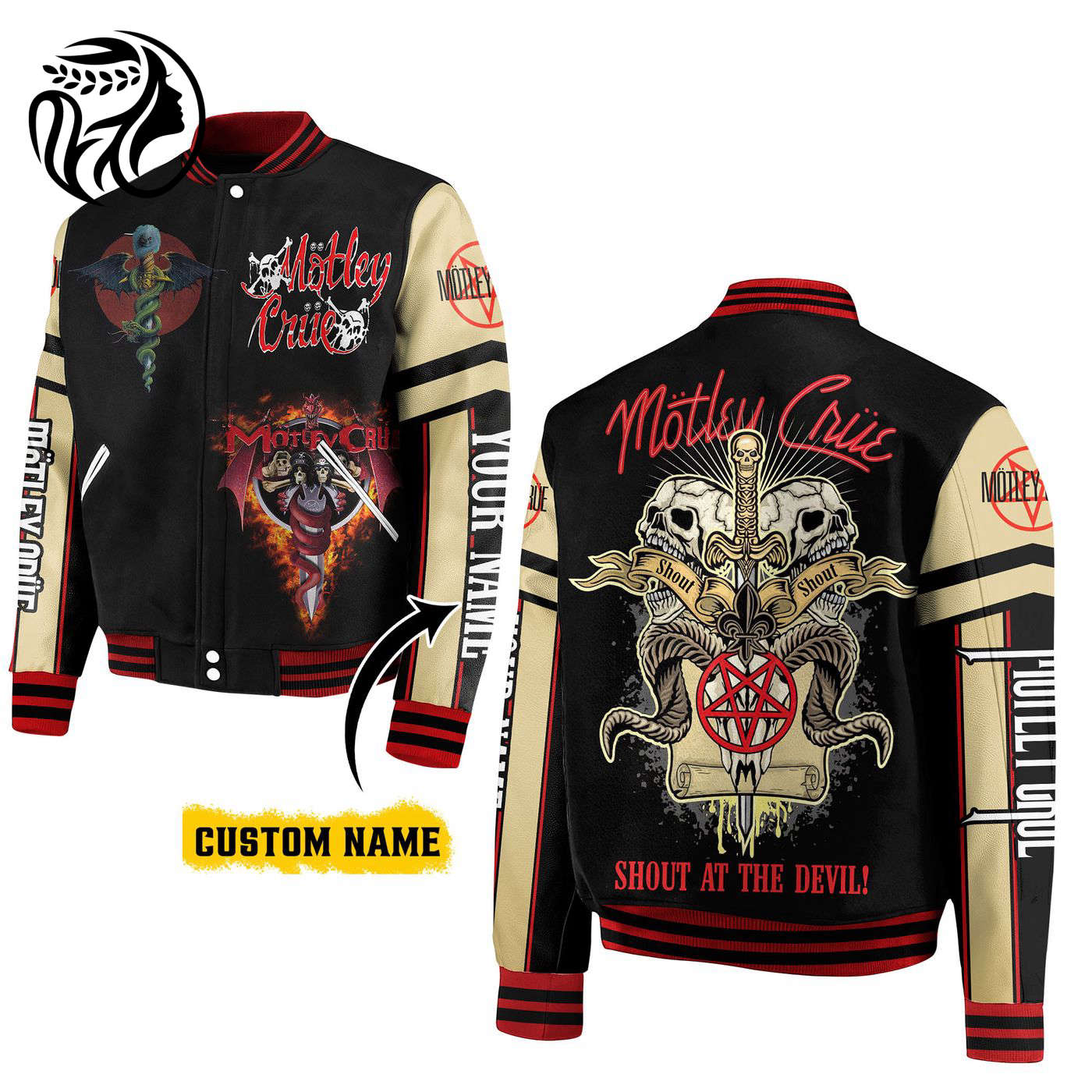 Motley Crue New Premium Baseball Jacket Gift For Fan